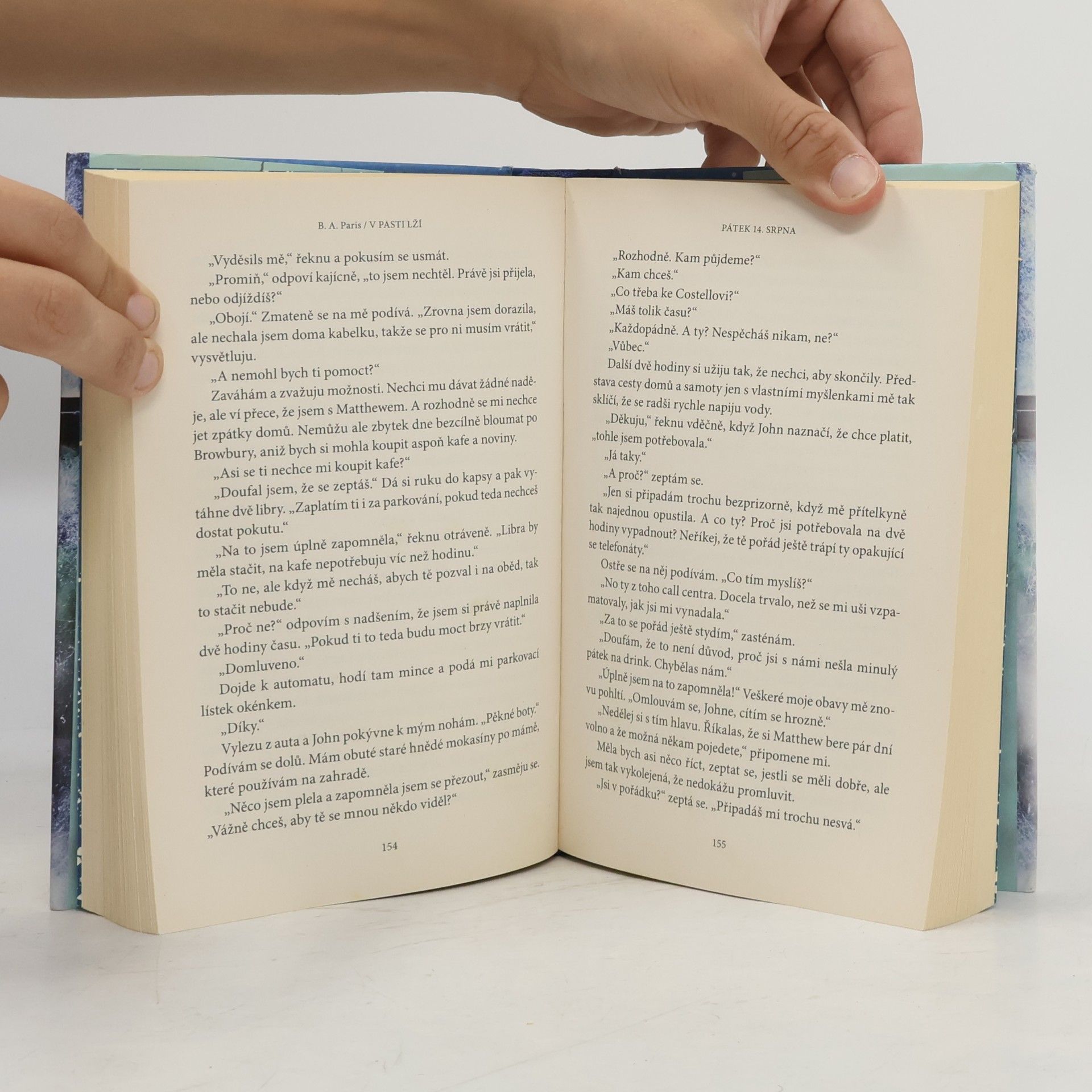 B.A. Paris V pasti lží
