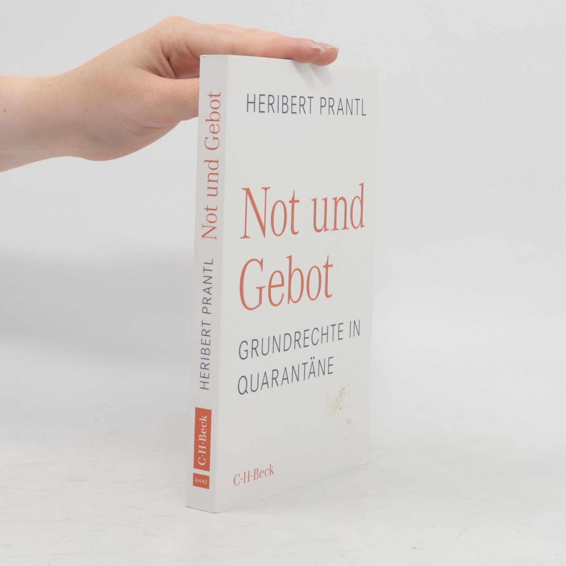 Heribert Prantl Not und Gebot