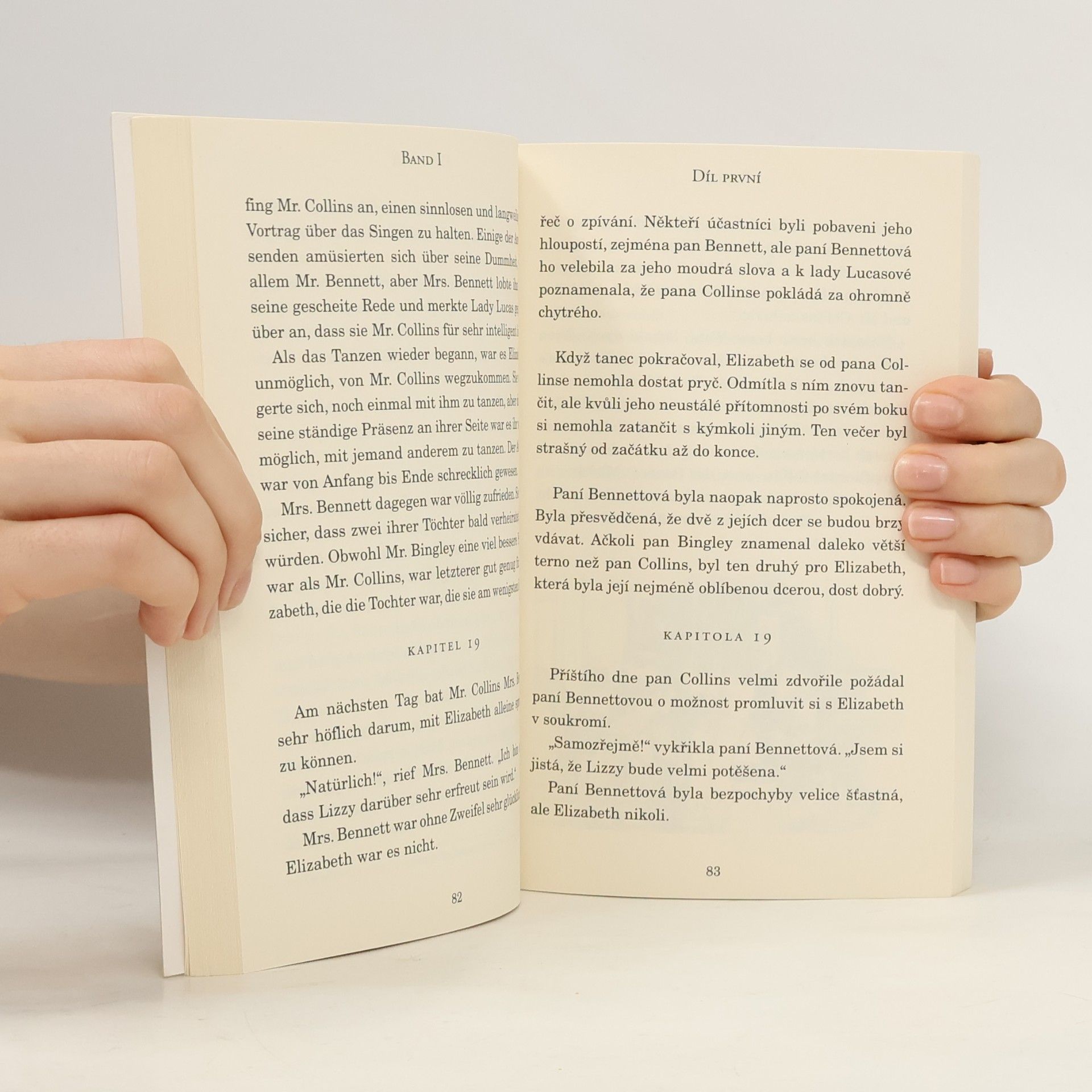Jane Austen Stolz und Vorurteil, Pýcha a předsudek