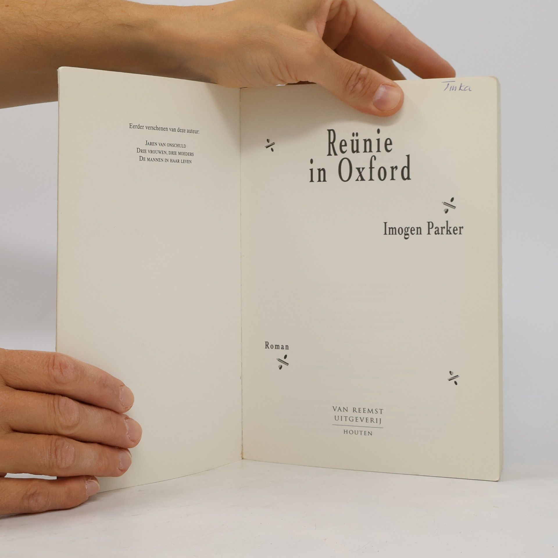 Imogen Parker Reünie in Oxford