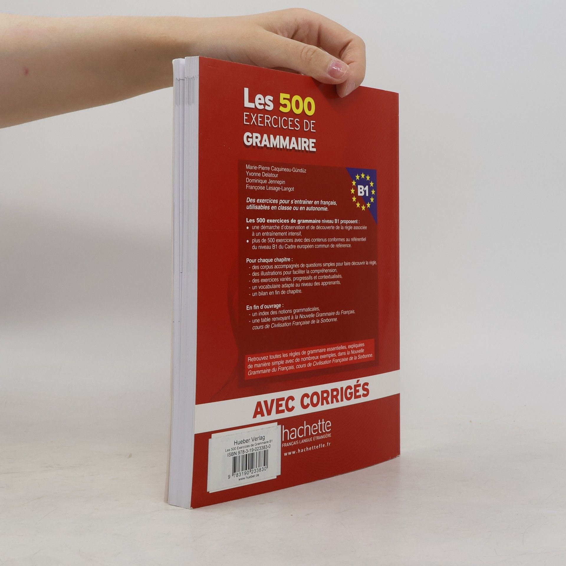Kolektív autorov Les 500 Exercices de Grammaire B1