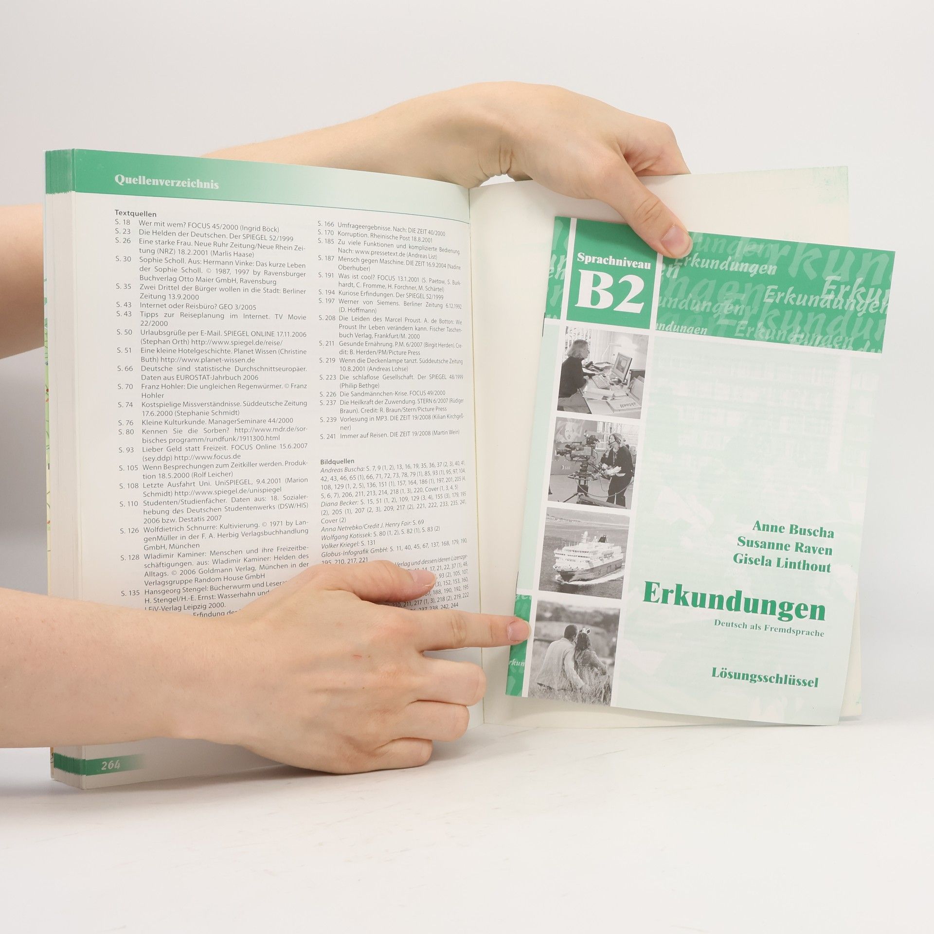 Anne Buscha Erkundungen. Deutsch als Fremdsprache. Integriertes Kurs- und Arbeitsbuch. Sprachniveau B2