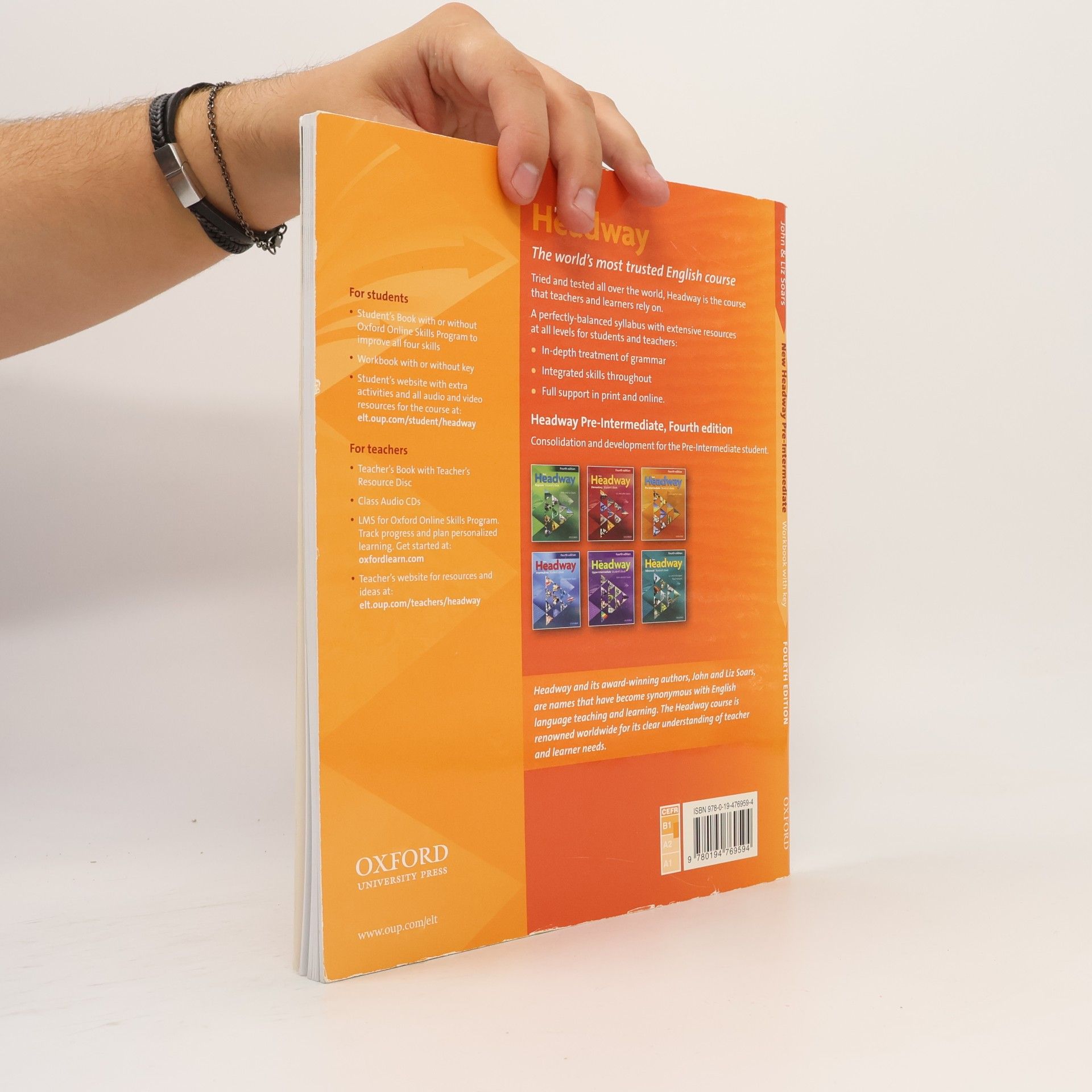 Liz Soars New Headway. Fourth edition. Pre-intermediate. Workbook with key