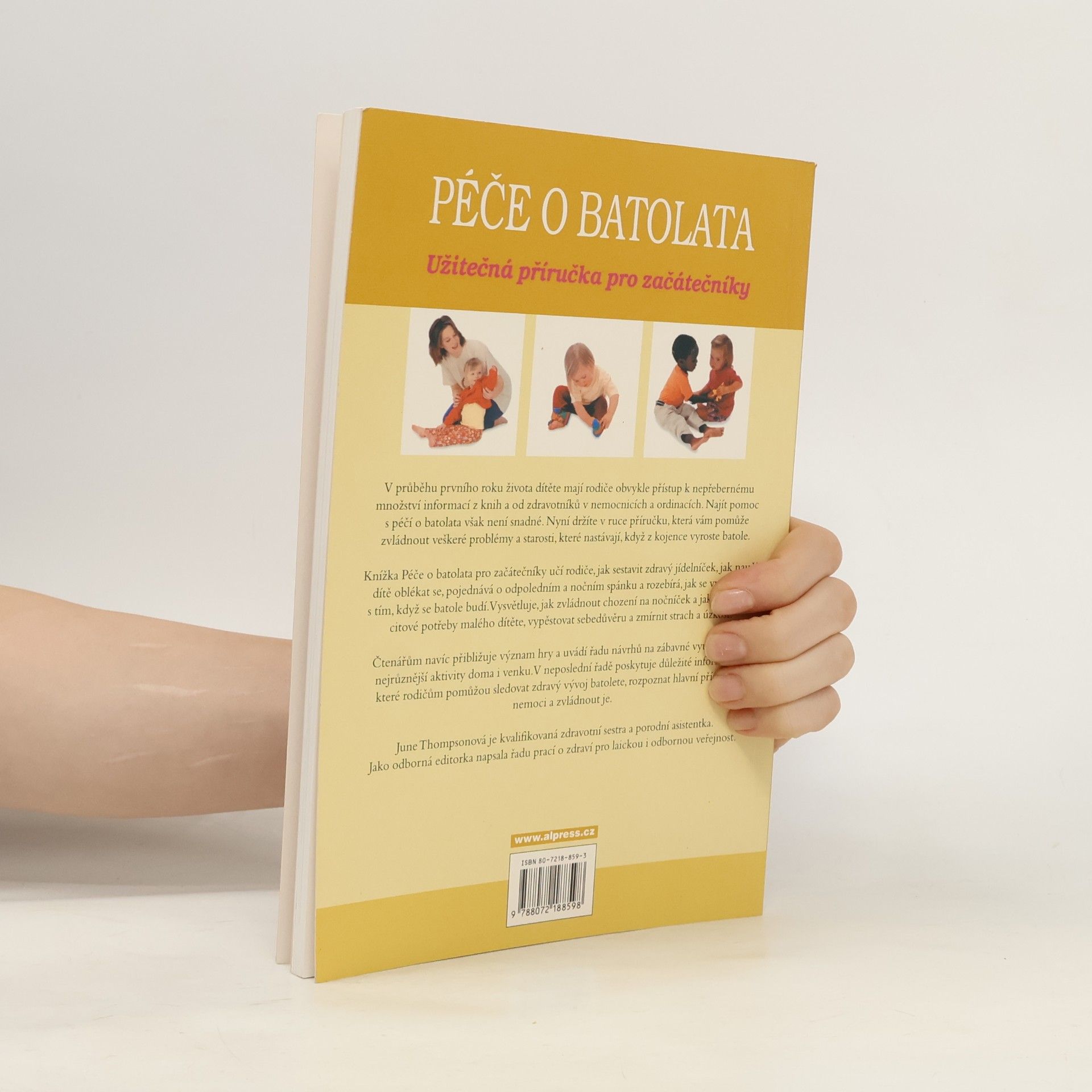 June Thompson Péče o batolata: Užitečná příručka pro začátečníky