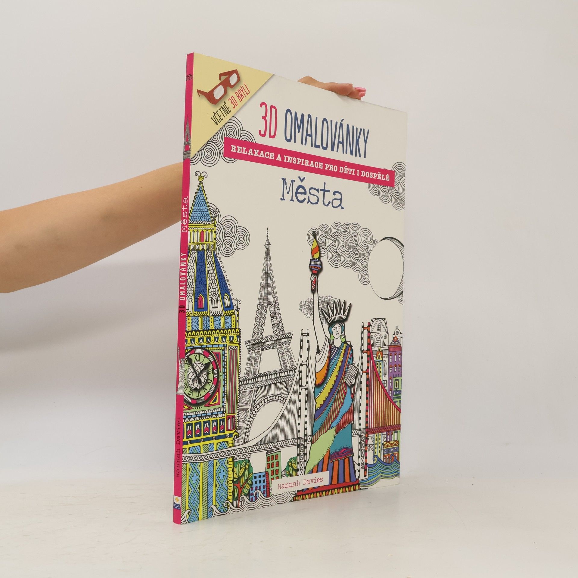 Hannah Davies 3D omalovánky: Města