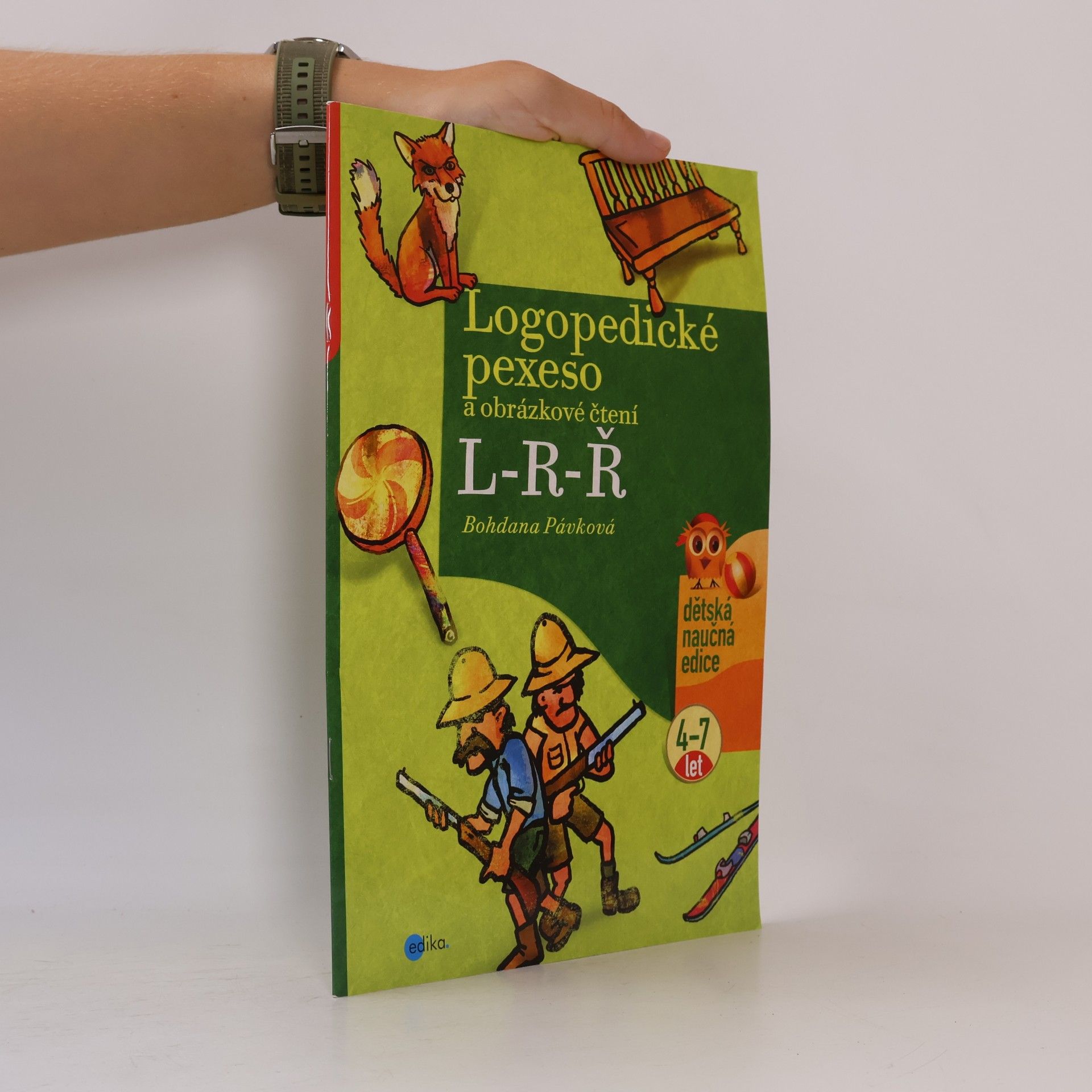 Bohdana Pávková Logopedické pexeso a obrázkové čtení L-R-Ř
