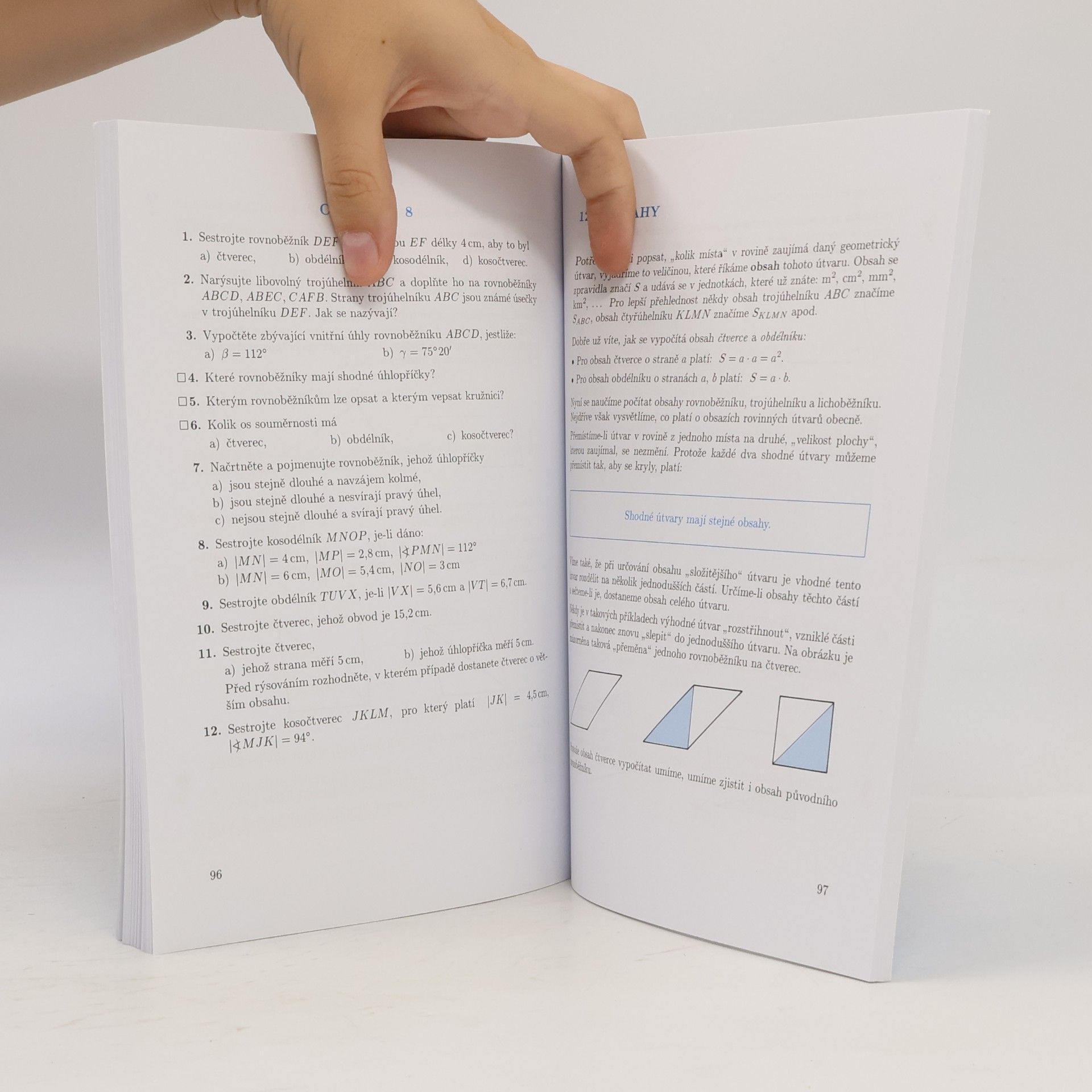Jiří Herman Matematika - Trojúhelníky a čtyřúhelníky