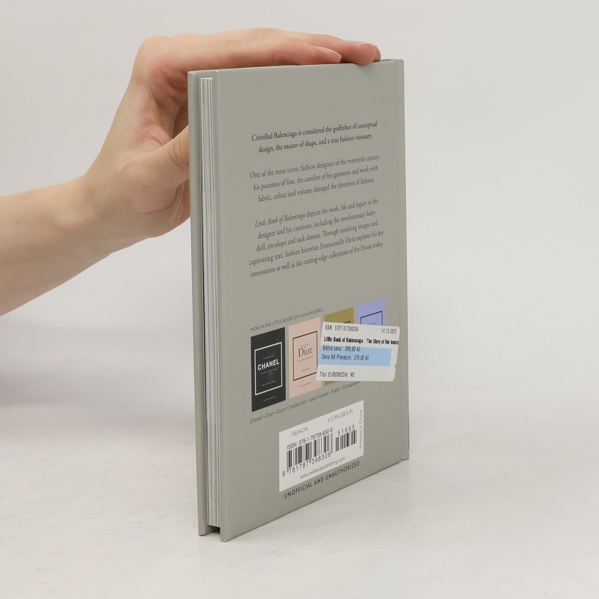 Emmanuelle Dirix Little Book of Balenciaga