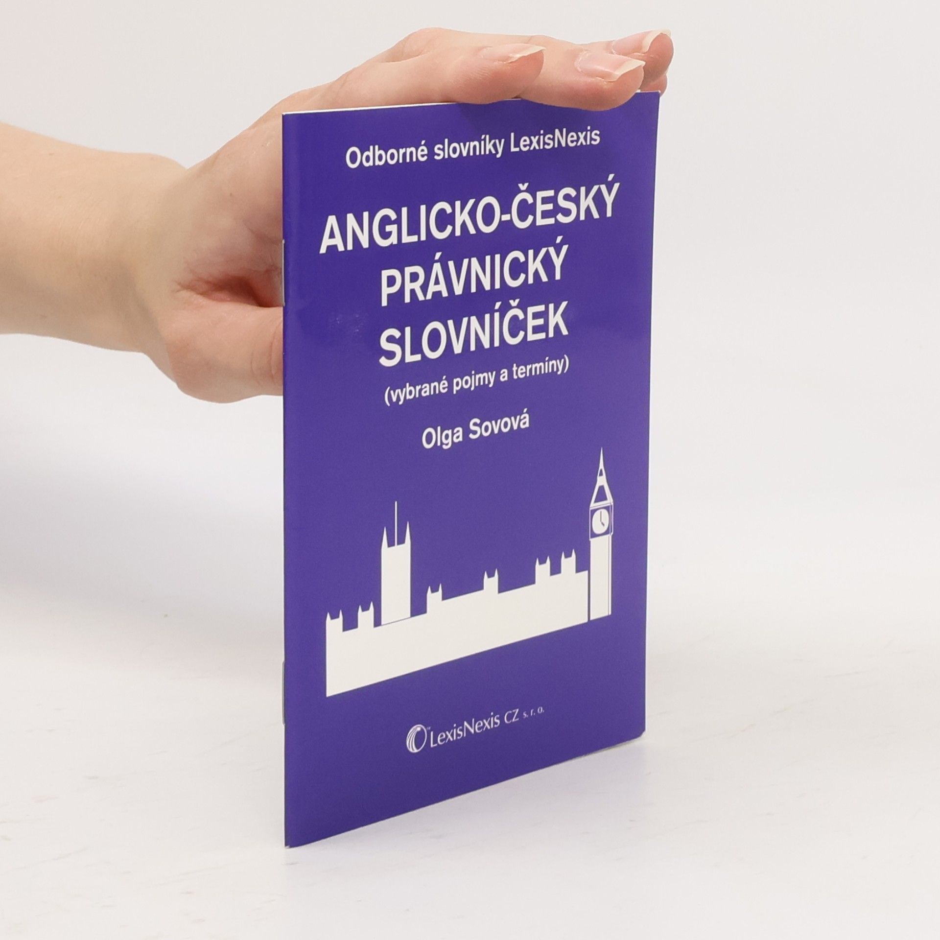 Olga Sovová Anglicko-český právnický slovníček (vybrané pojmy a termíny)