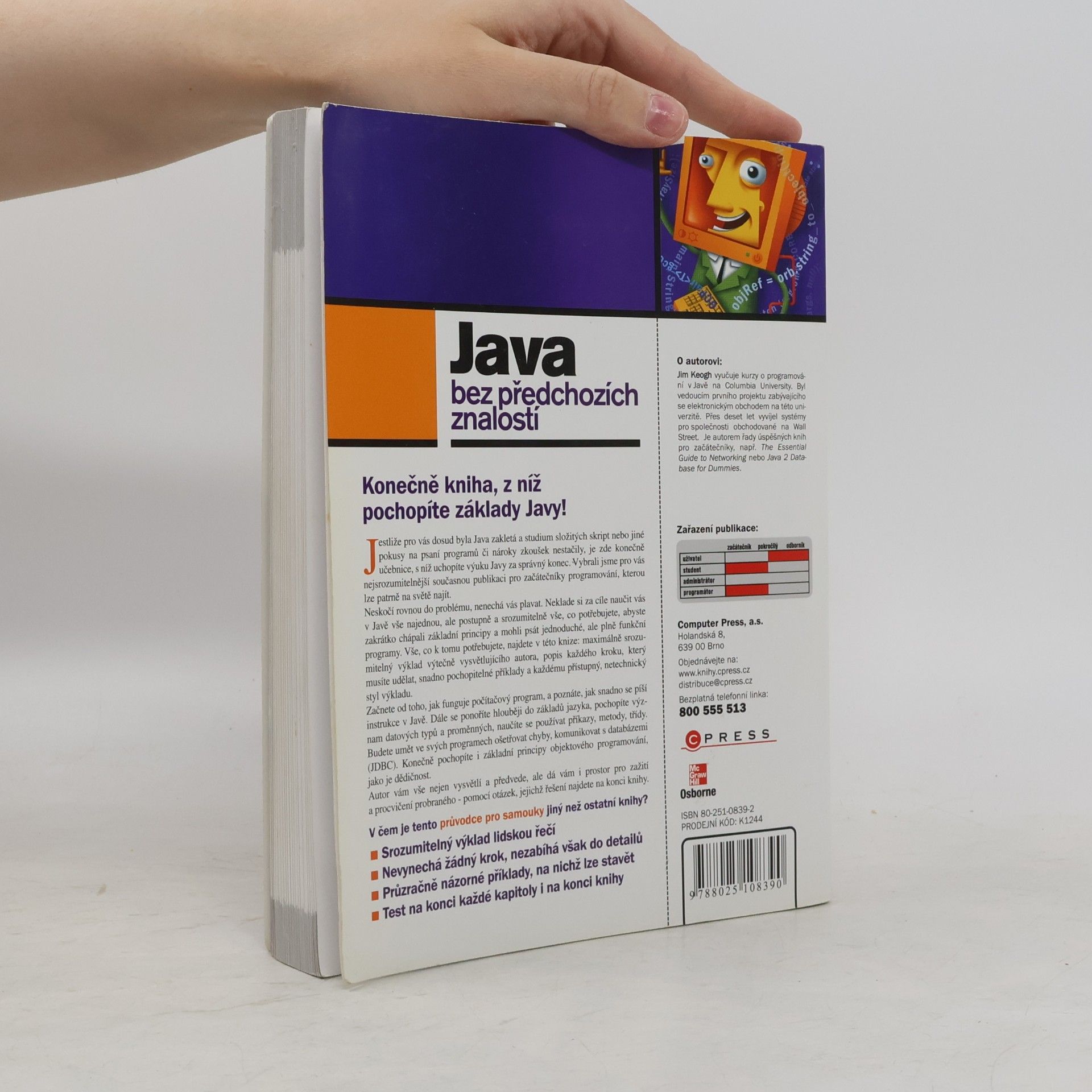 Jim Keogh Java bez předchozích znalostí. Průvodce pro samouky