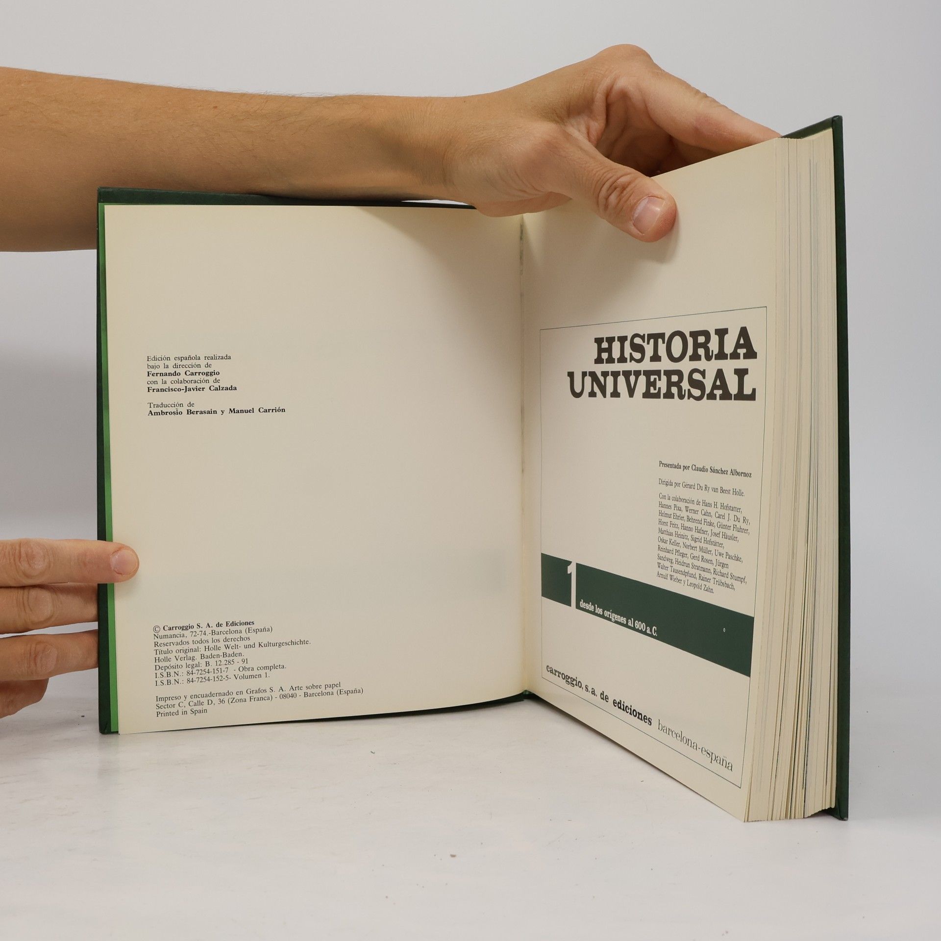 Autorenkollektiv Historia Universal 1