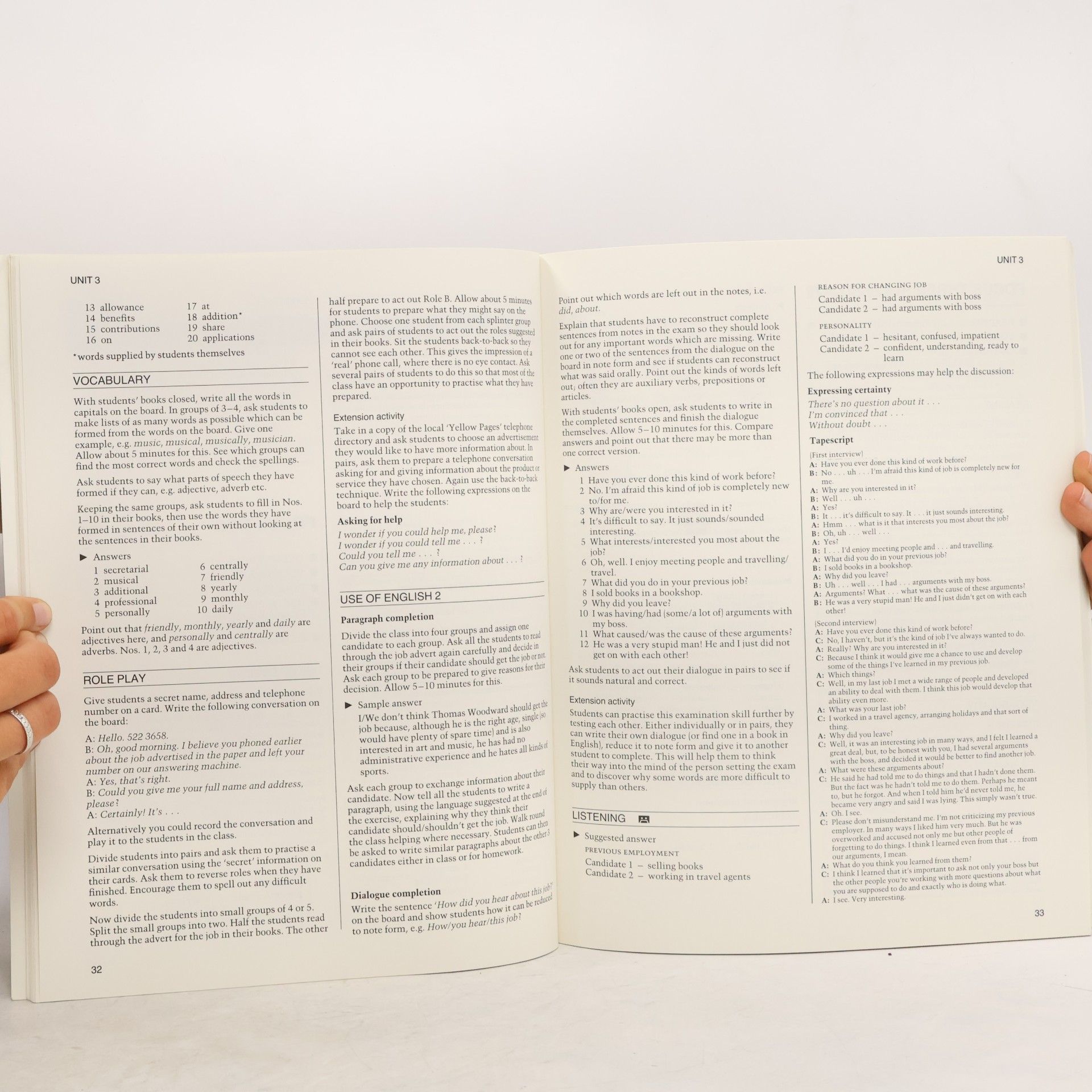 Robert ONeill Success at first certificate : teacher's book