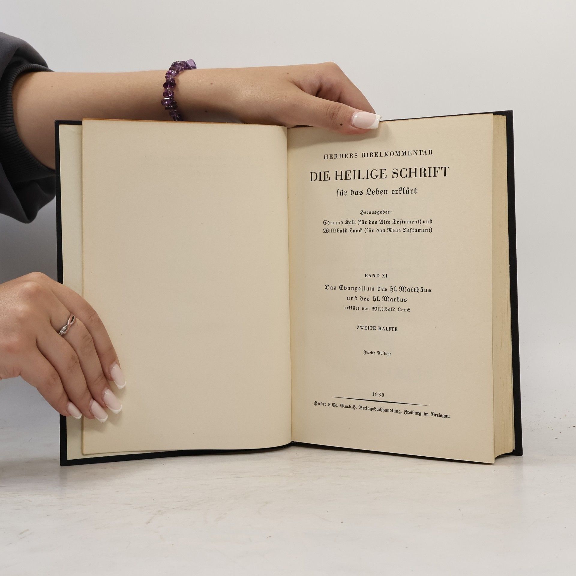 Autores varios Die Heilige Schrift XI