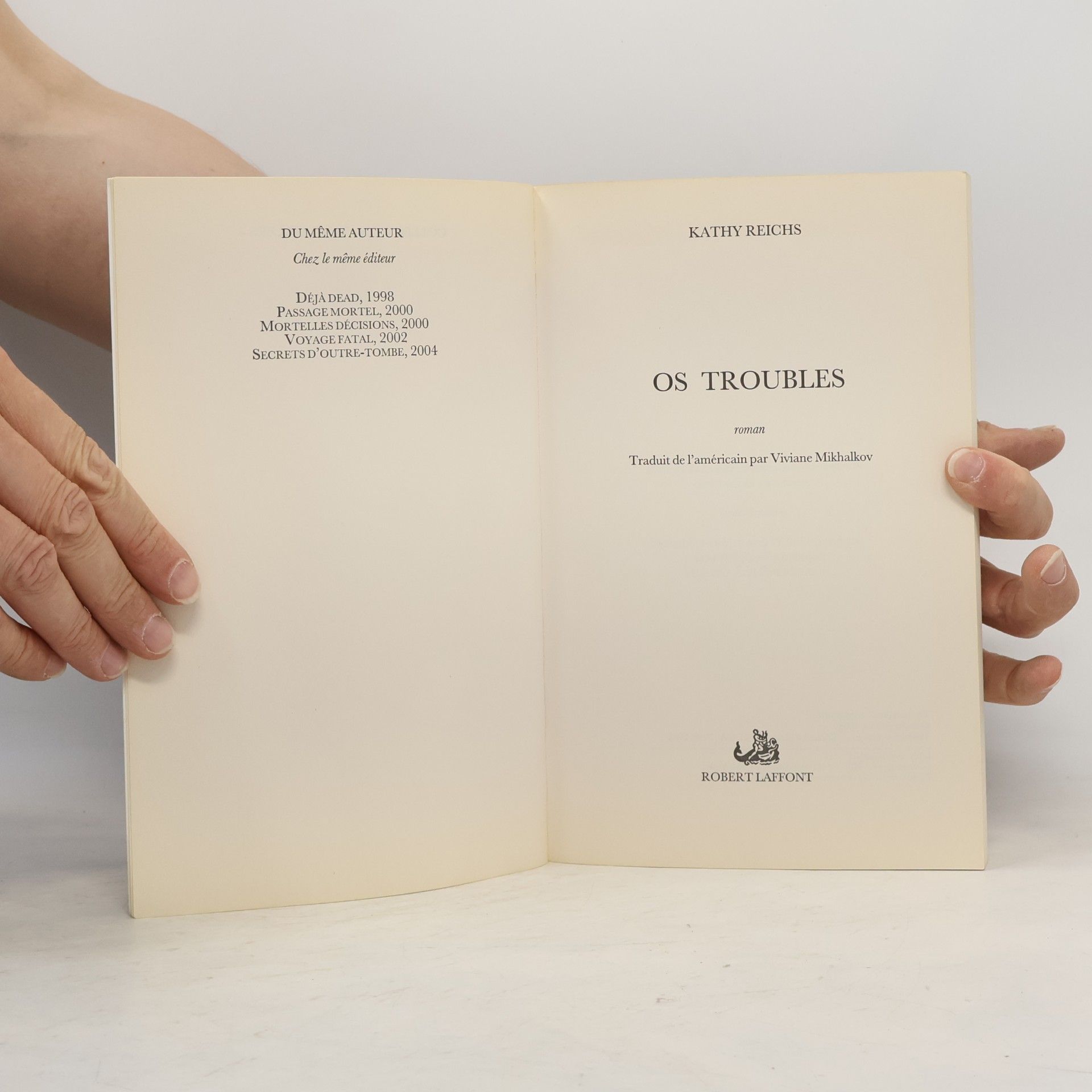 Kathy Reichs Les Os Troubles