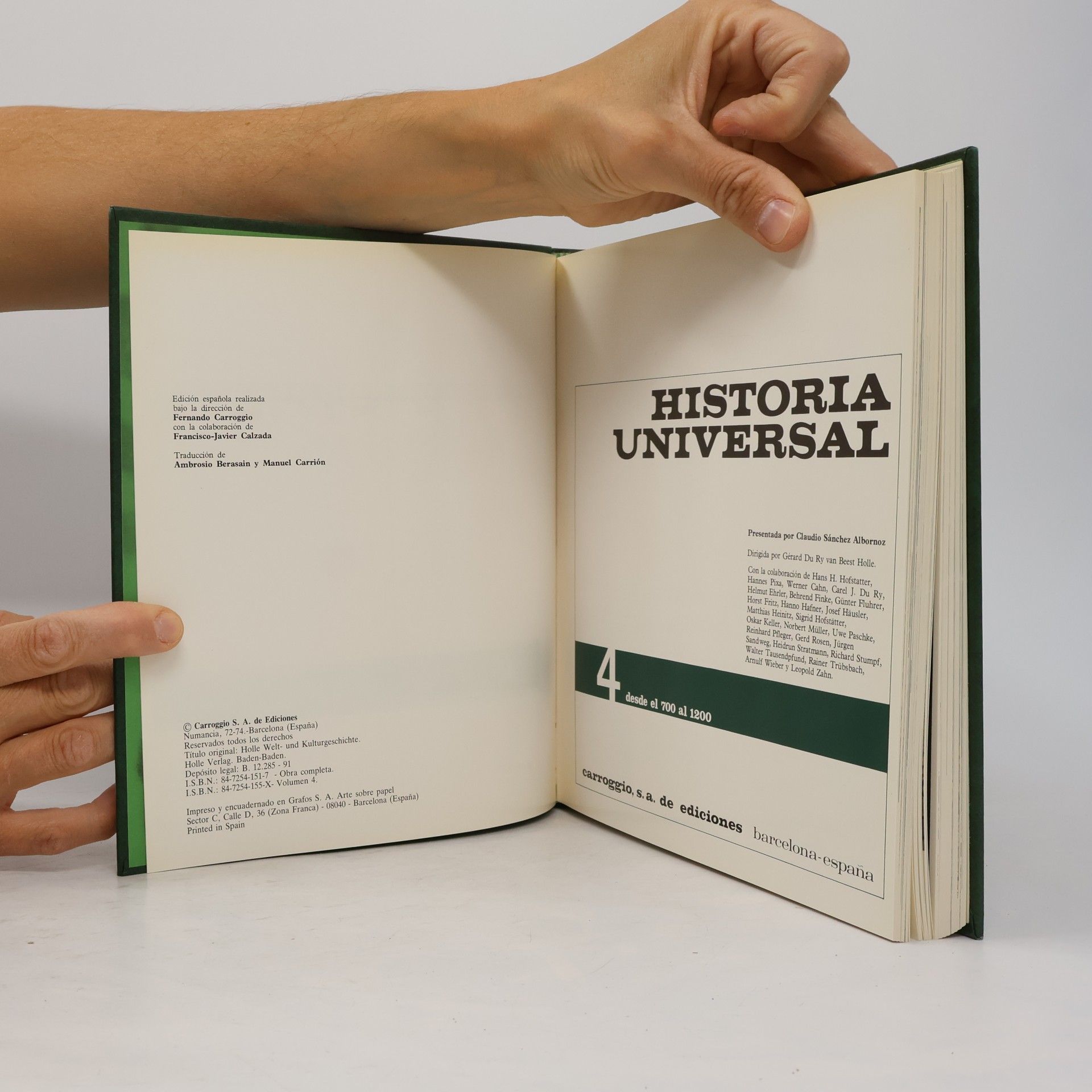 Autorenkollektiv Historia universal 4