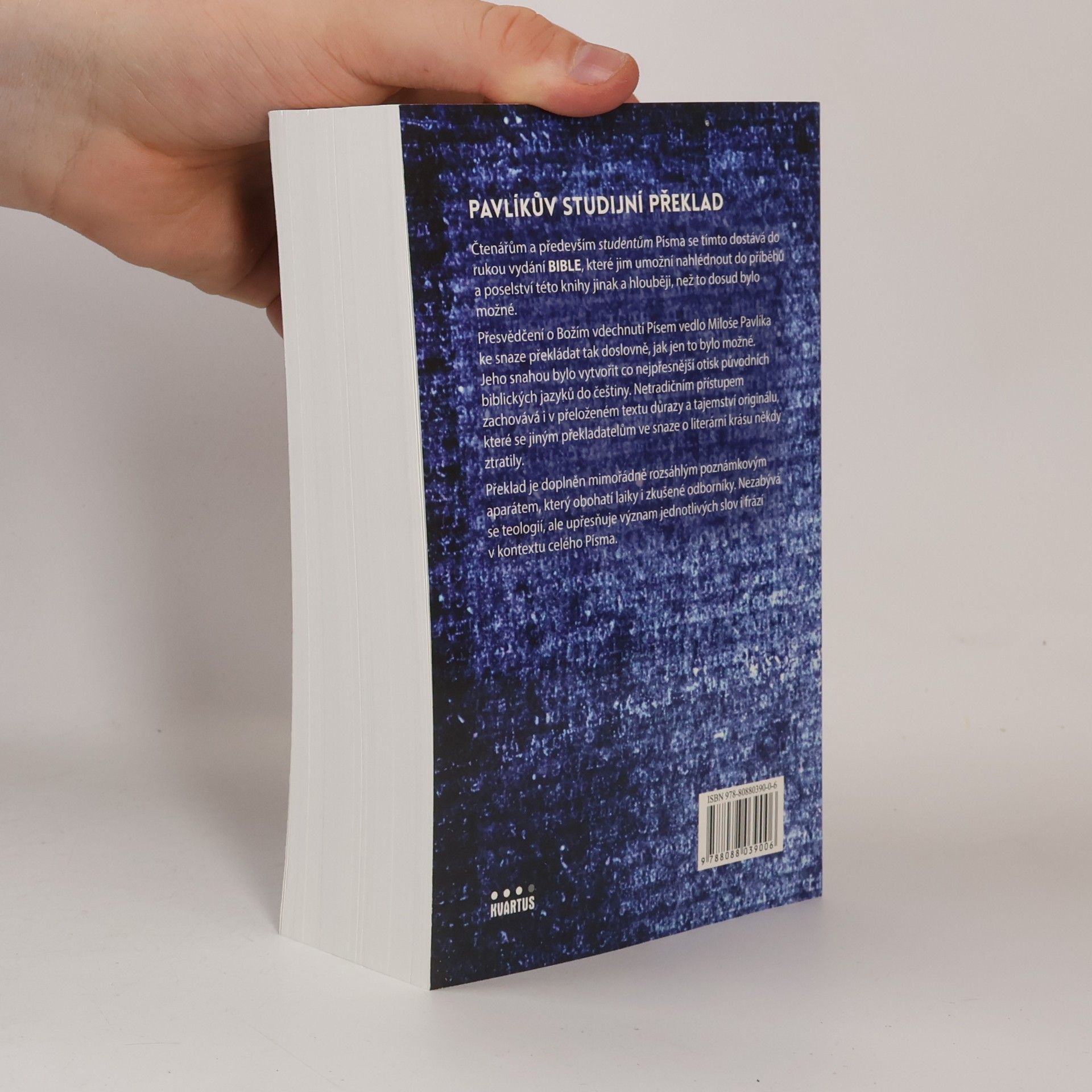 Miloš Pavlík Bible: Pavlíkův studijní překlad