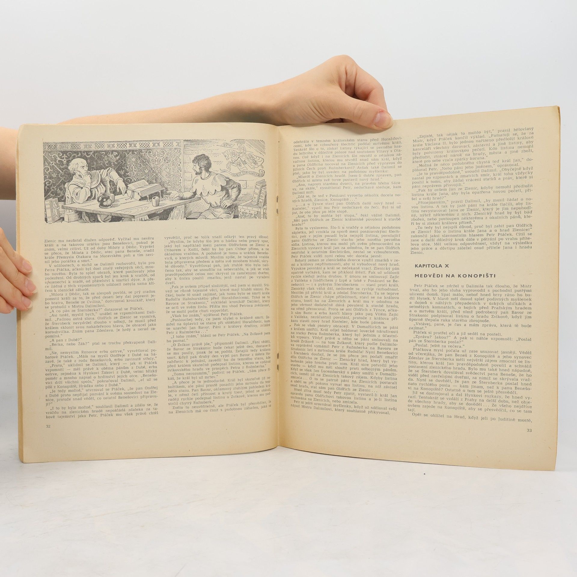 Radovan Šimáček Zločin na Zlenicích hradě L.P. 1318