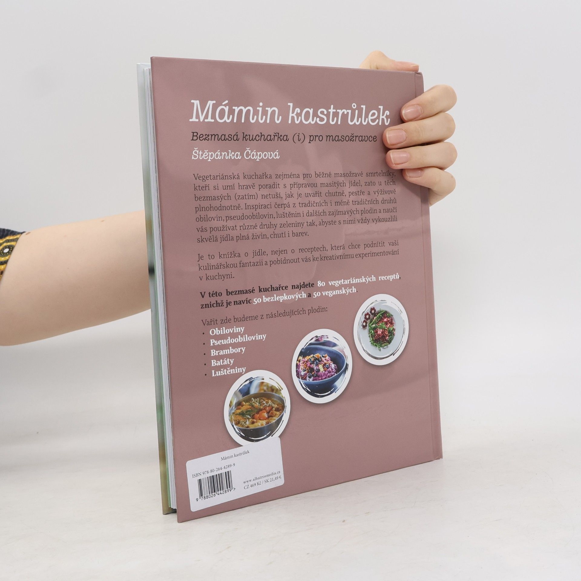 Štěpánka Čápová Mámin kastrůlek. Bezmasá kuchařka (i) pro masožravce