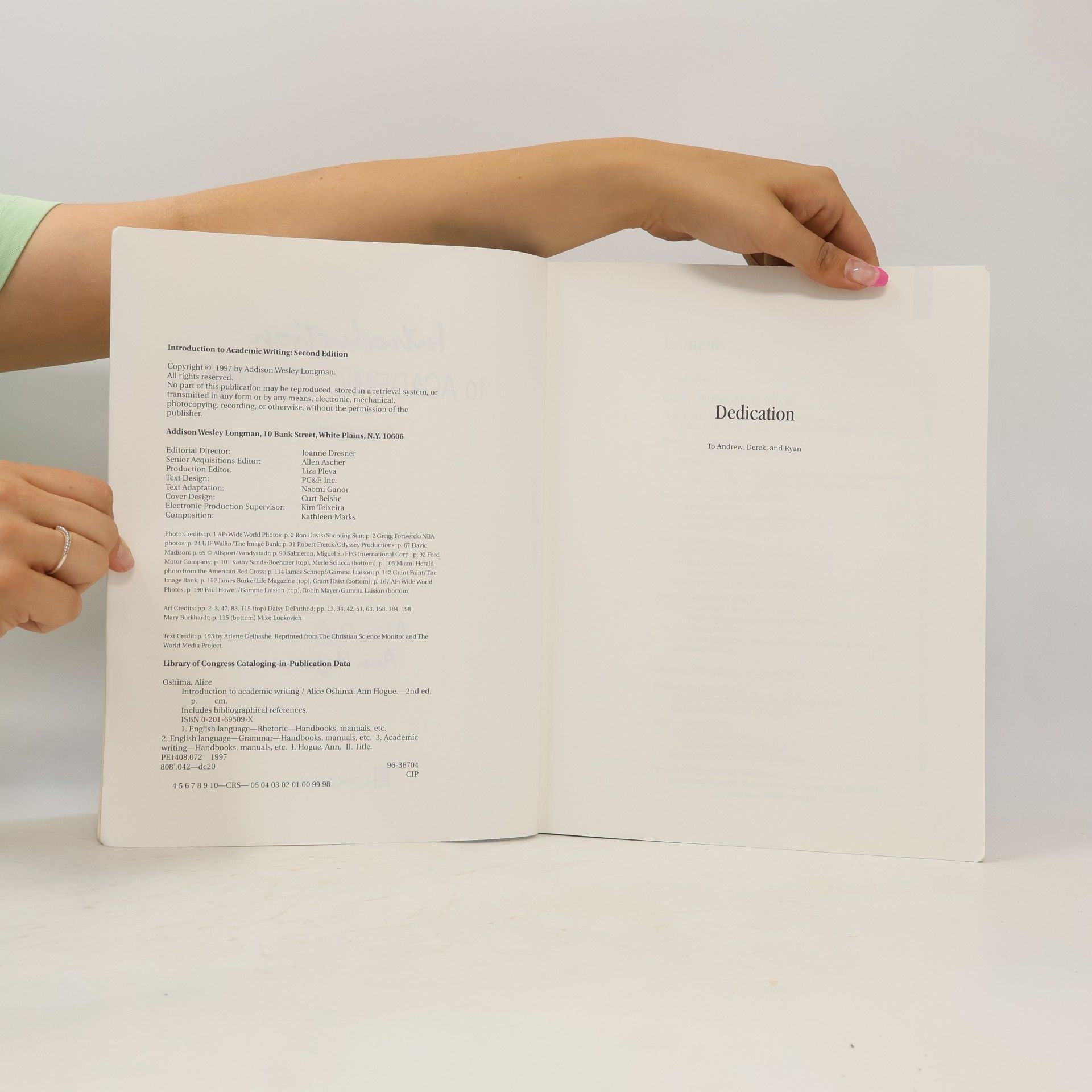 Alice Oshima Introduction to Academic Writing