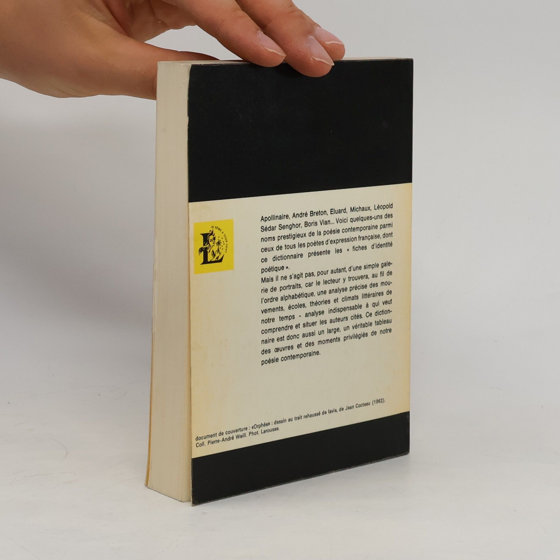 Rousselot Jean Dictionnaire de la poésie française contemporaine
