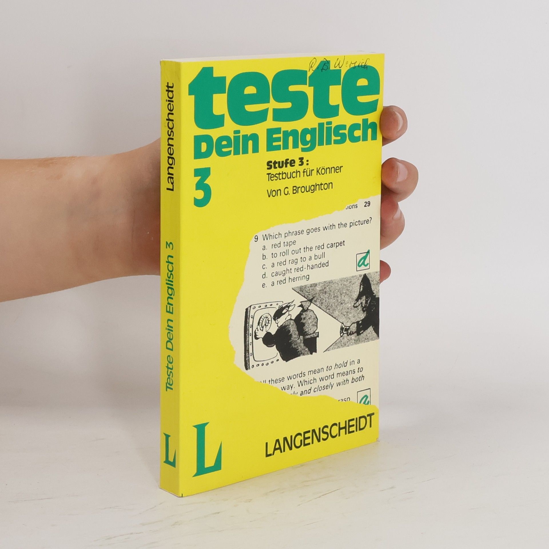 Geoffrey Broughton Teste Dein Englisch! Stufe 3 Testbuch für Könner
