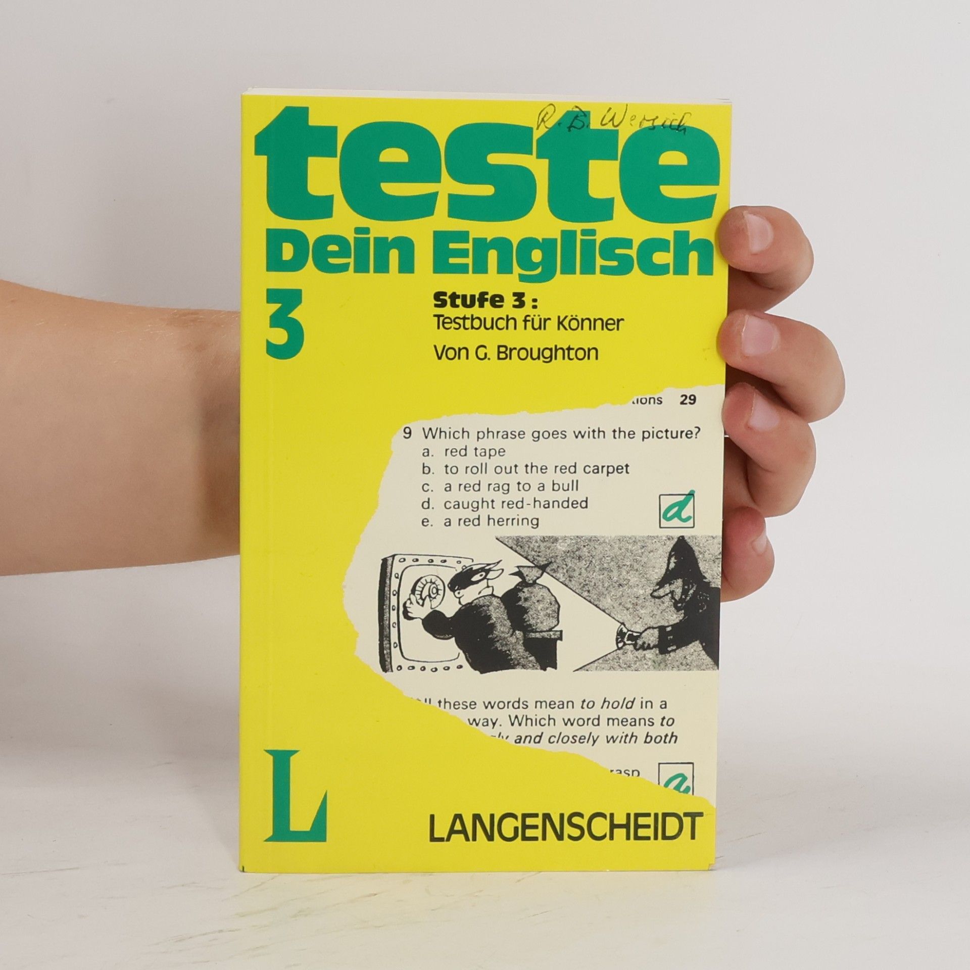 Geoffrey Broughton Teste Dein Englisch! Stufe 3 Testbuch für Könner
