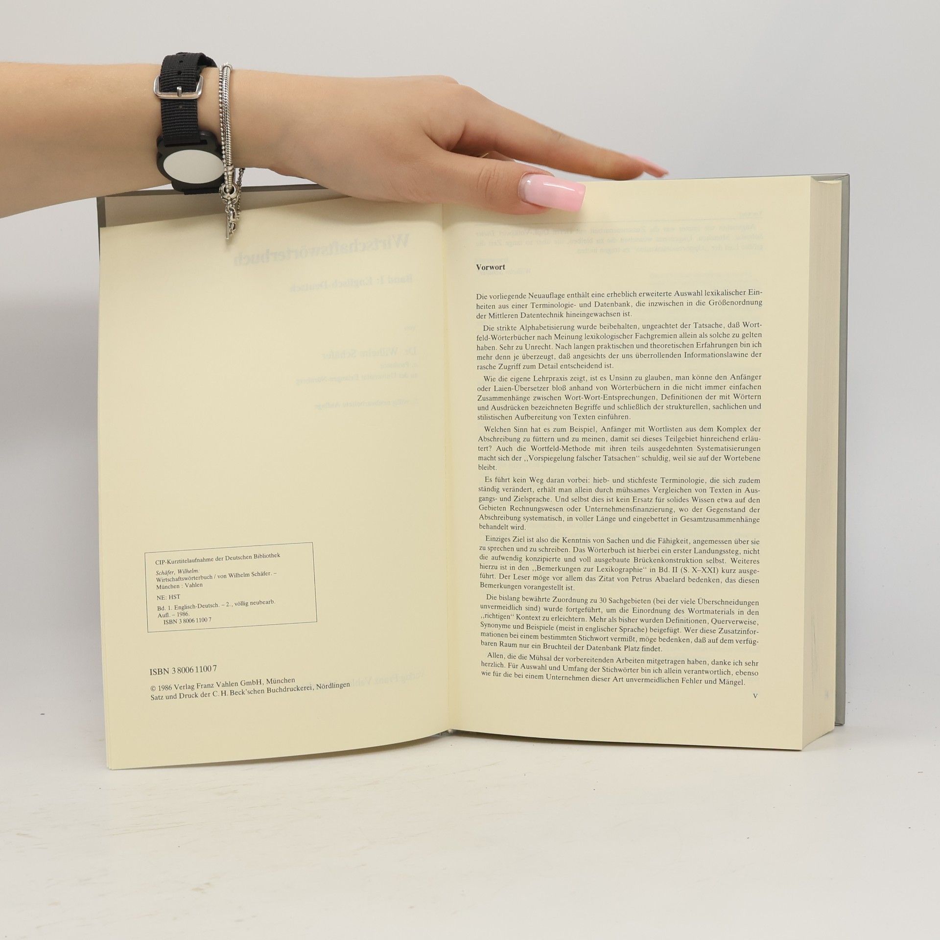 Wilhelm Schäfer Wirtschaftswörterbuch