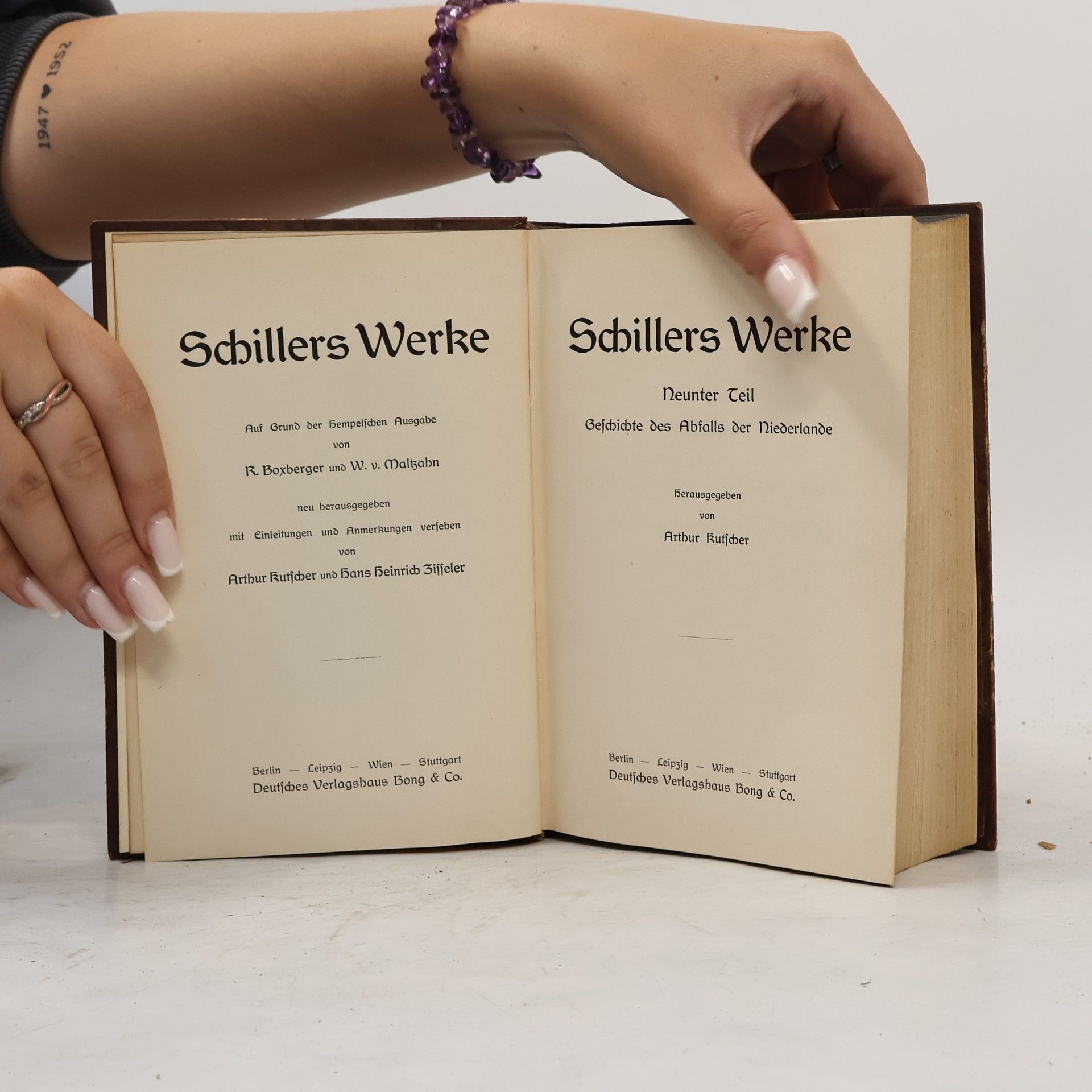 Friedrich Schiller Schillers Werke 9-10
