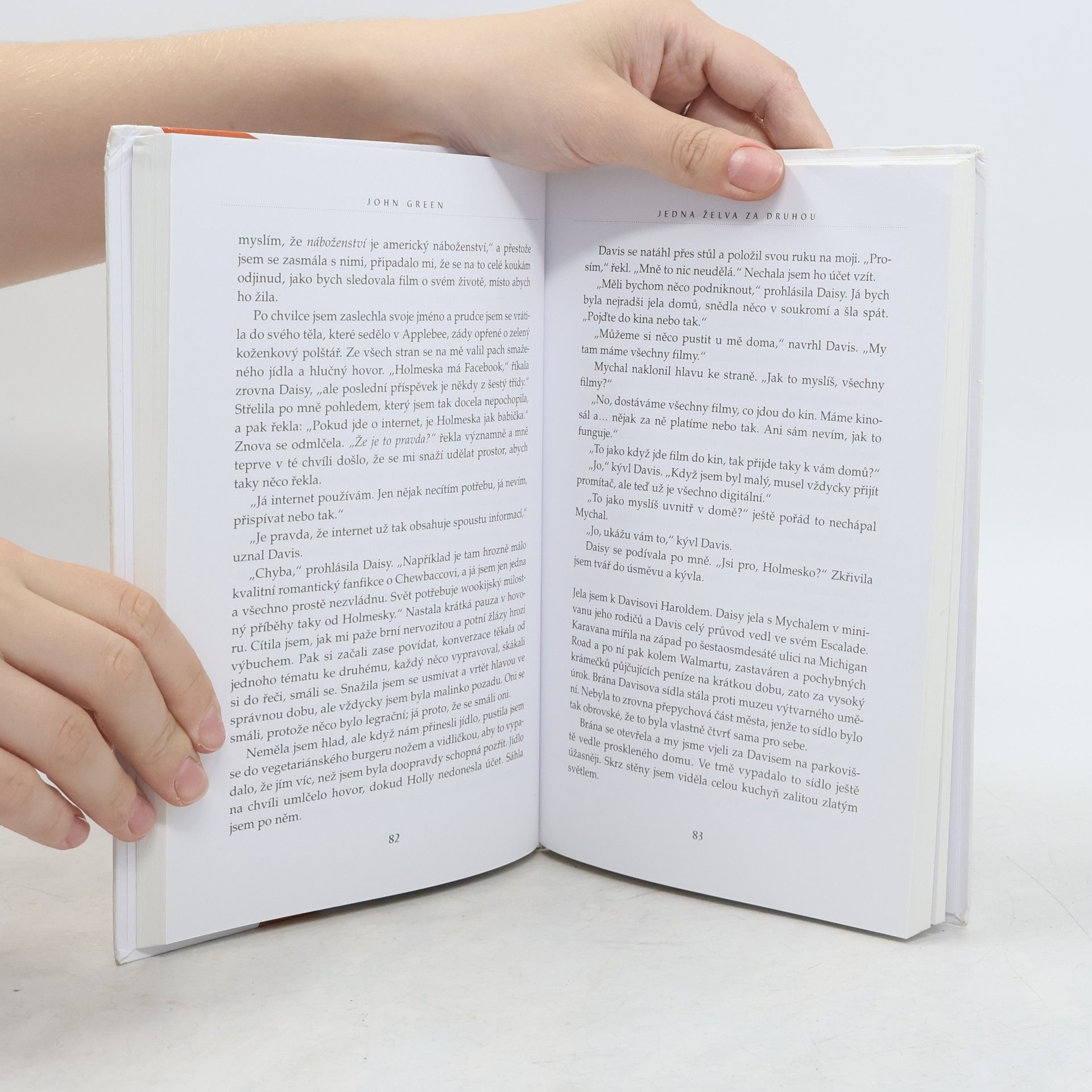 John Green Jedna želva za druhou