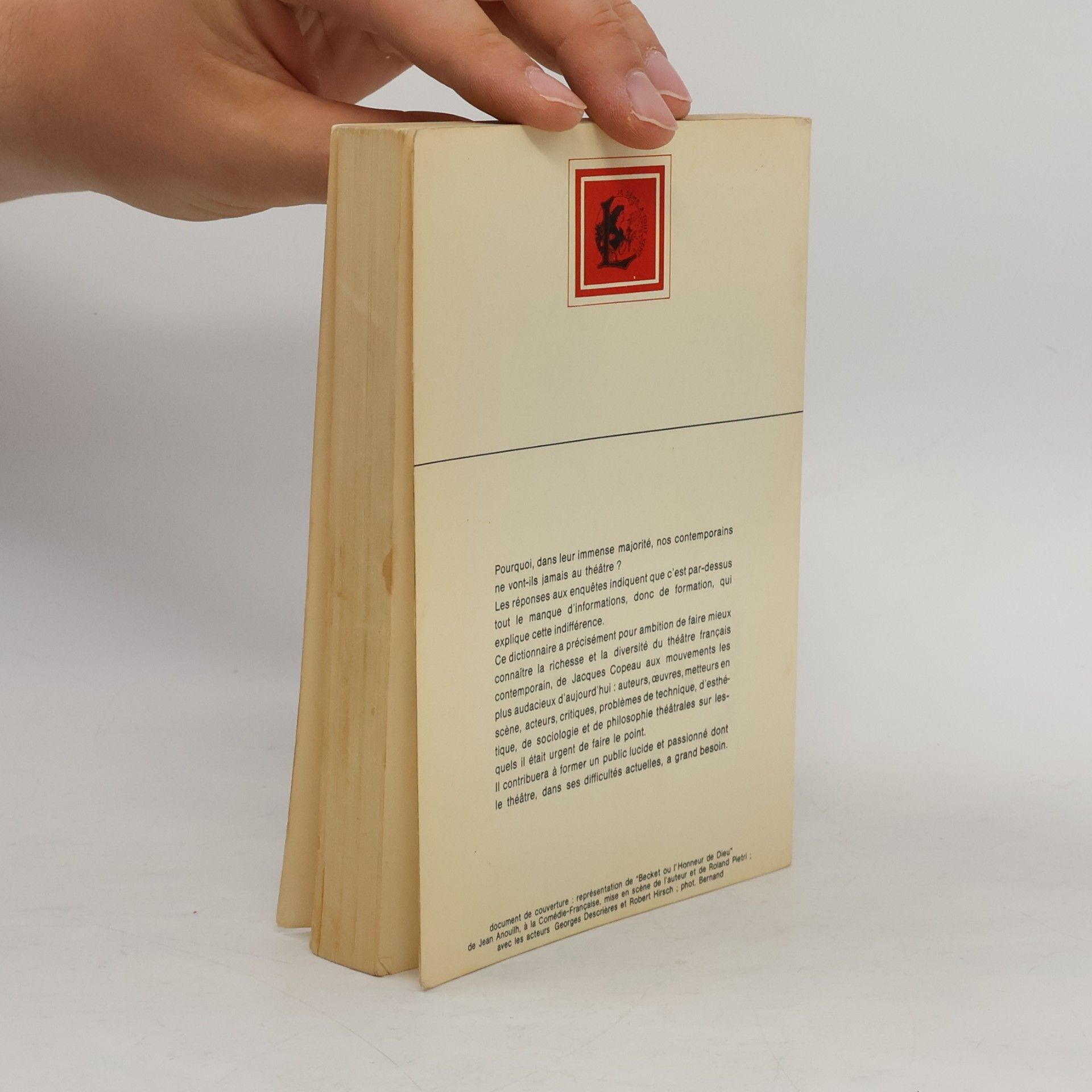 Alfred Simon Dictionnaire du théâtre français contemporain
