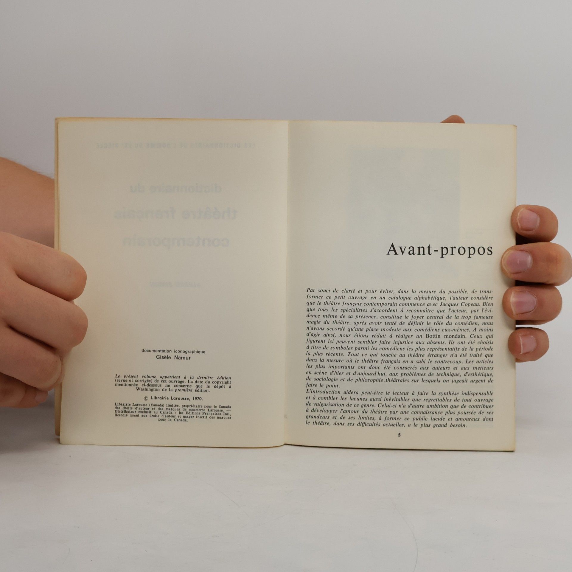 Alfred Simon Dictionnaire du théâtre français contemporain