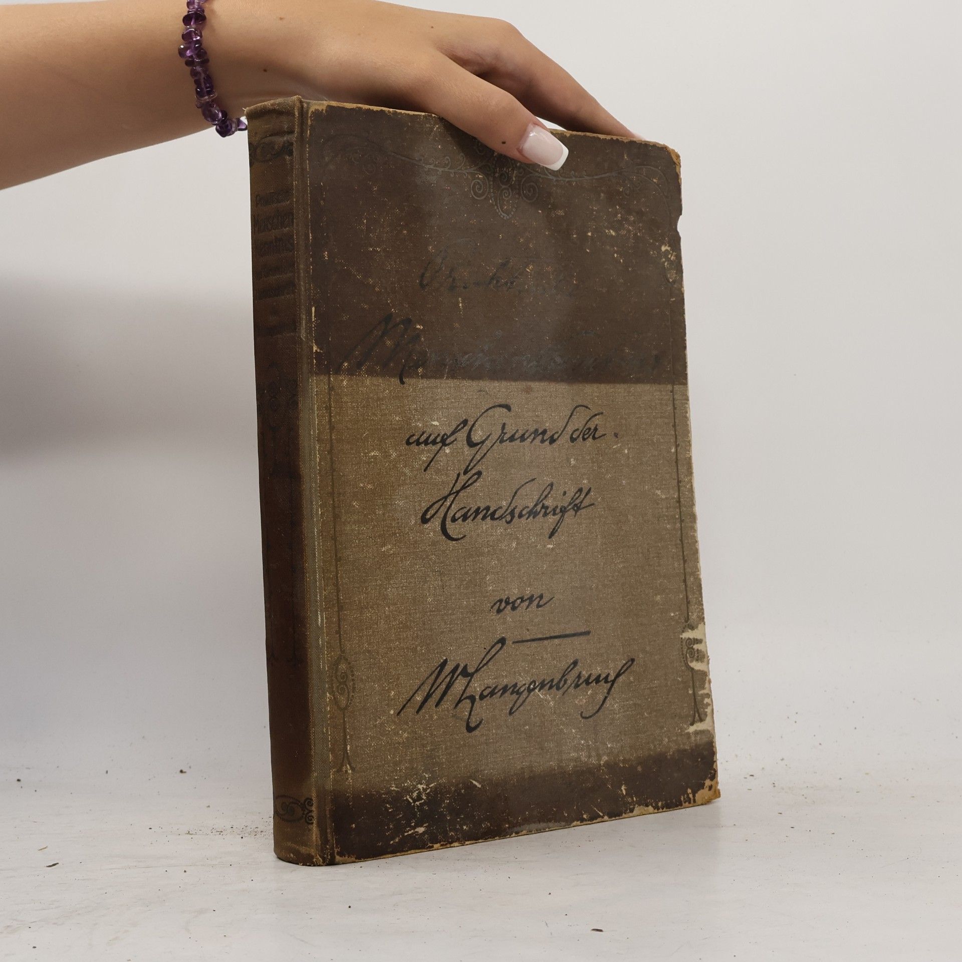 W. Langenbruch Praktische Menschenkenntnis auf Grund der Handschrift