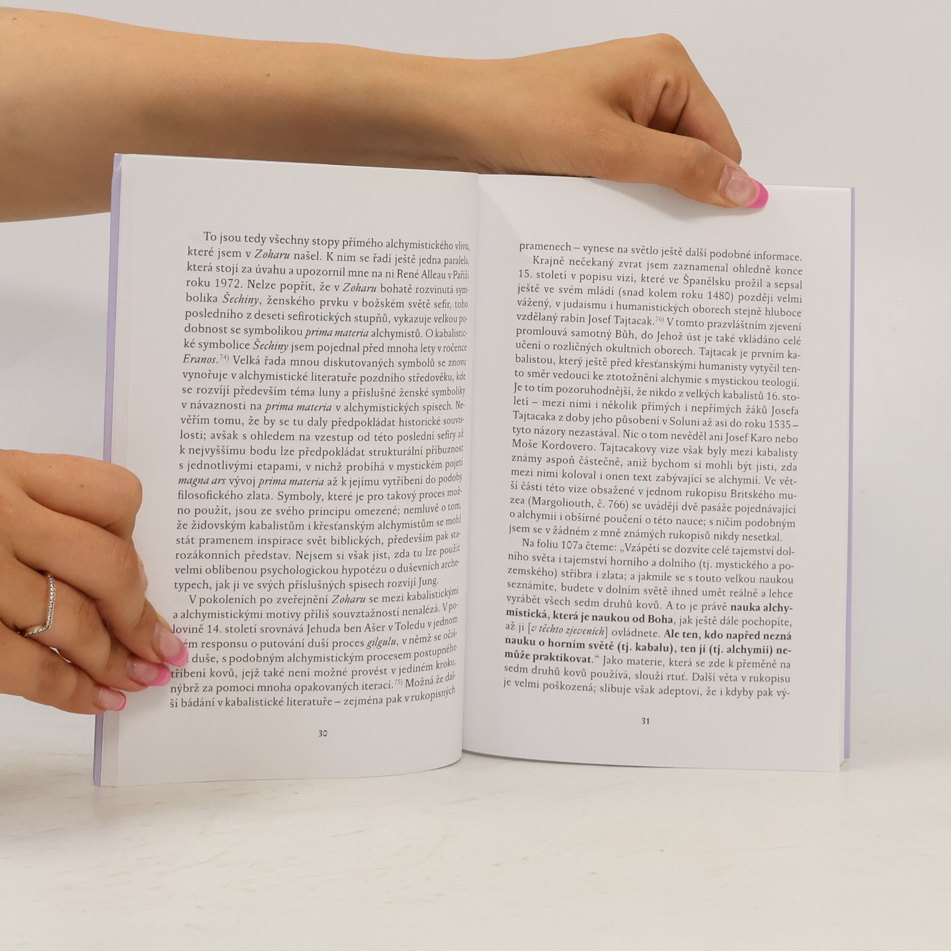 Gershom Scholem Alchymie a kabala