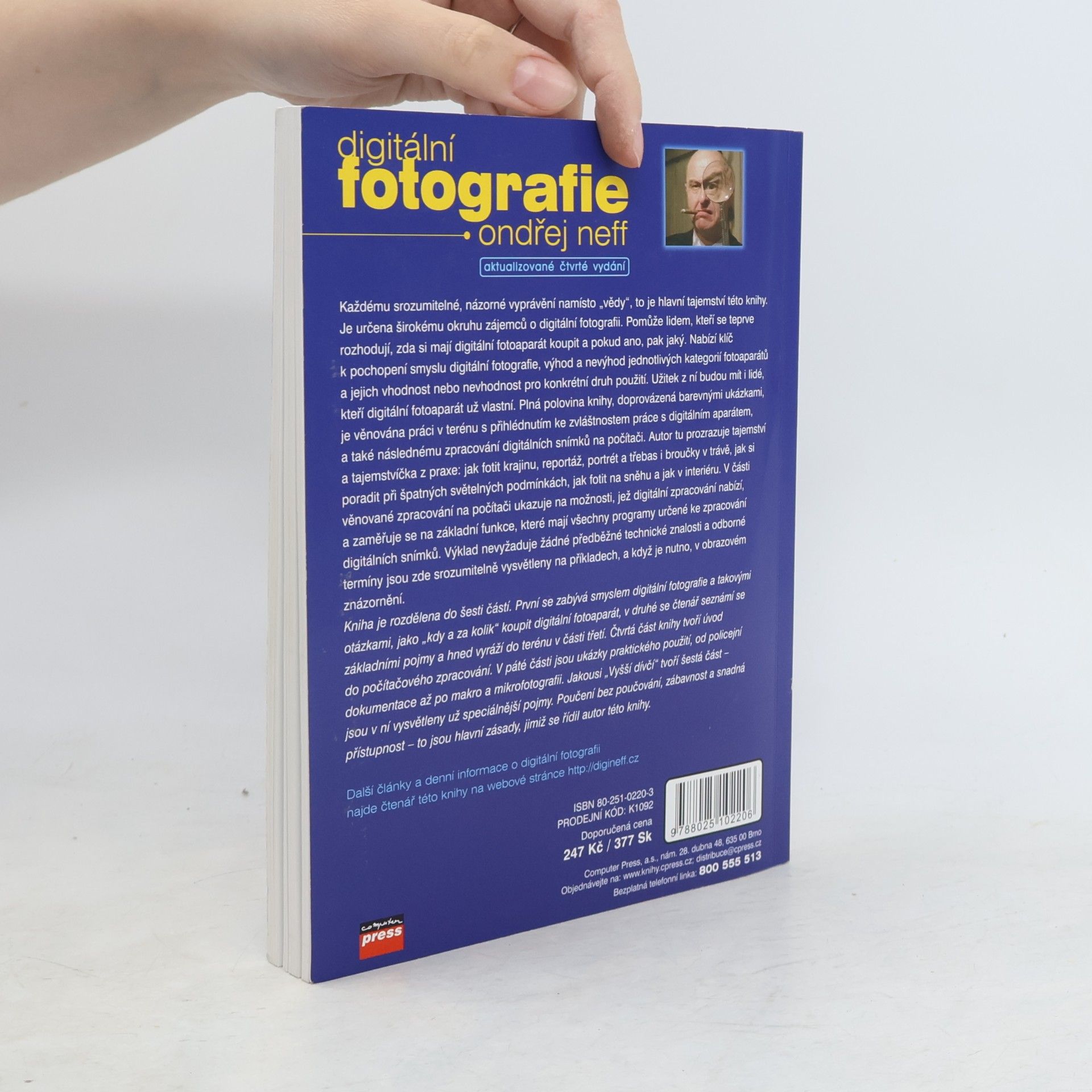Ondřej Neff Tajná kniha digitální fotografie
