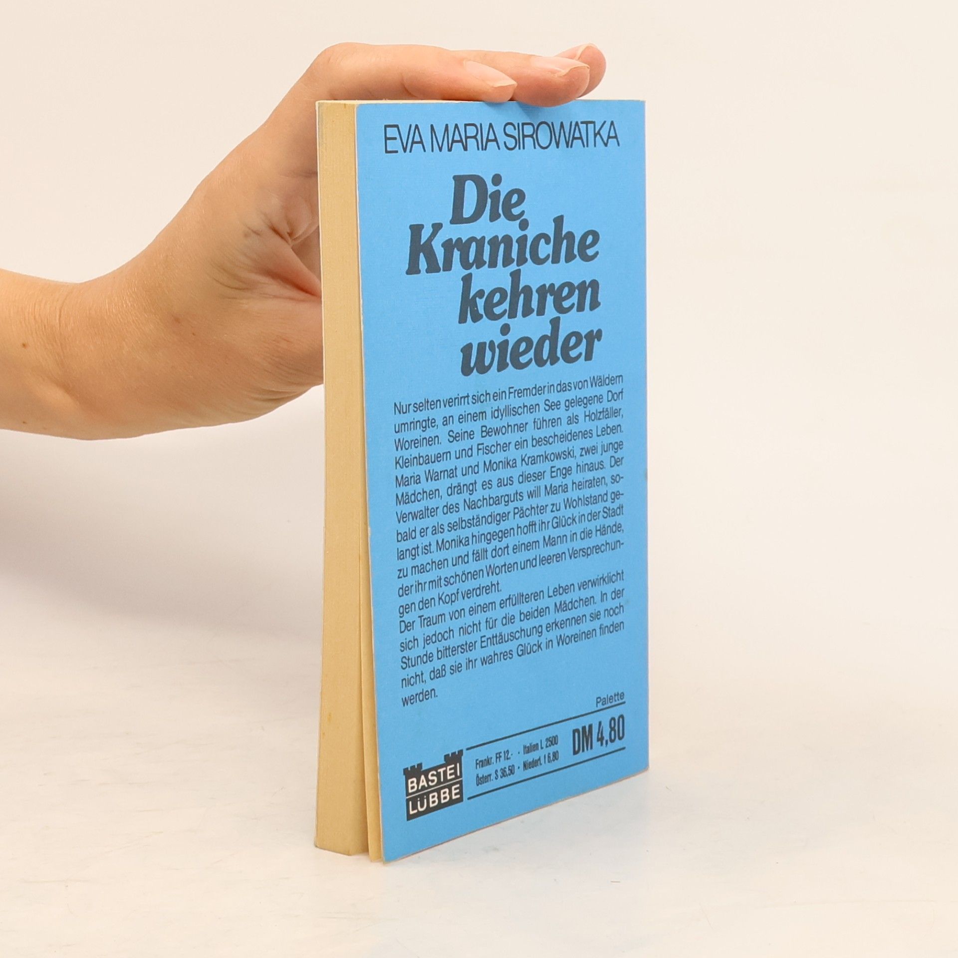 Eva Maria Sirowatka Die Kraniche kehren wieder