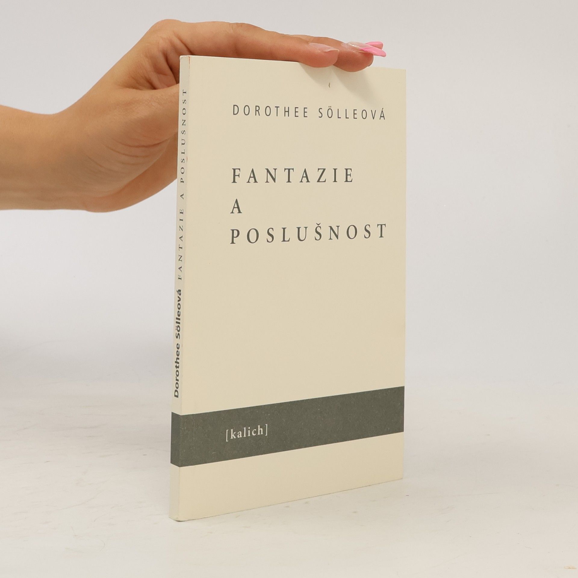 Dorothee Sölle Fantazie a poslušnost