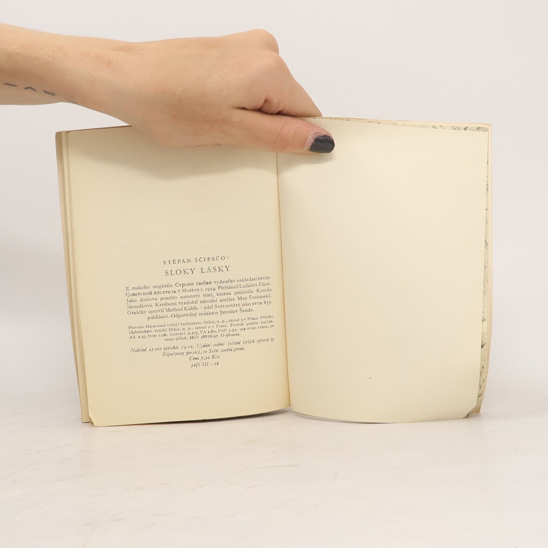 Stěpan Ščipačov Sloky lásky