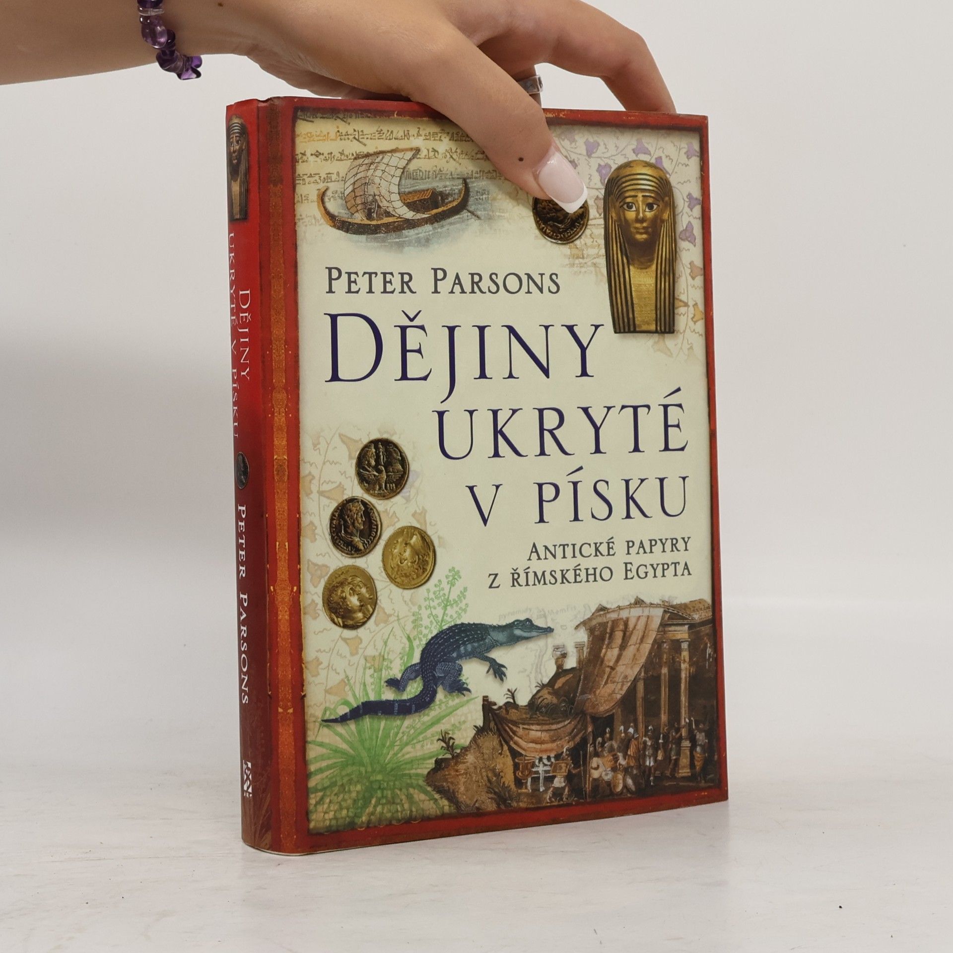 Peter Parsons Dějiny ukryté v písku - Antické papyry z římského Egypta