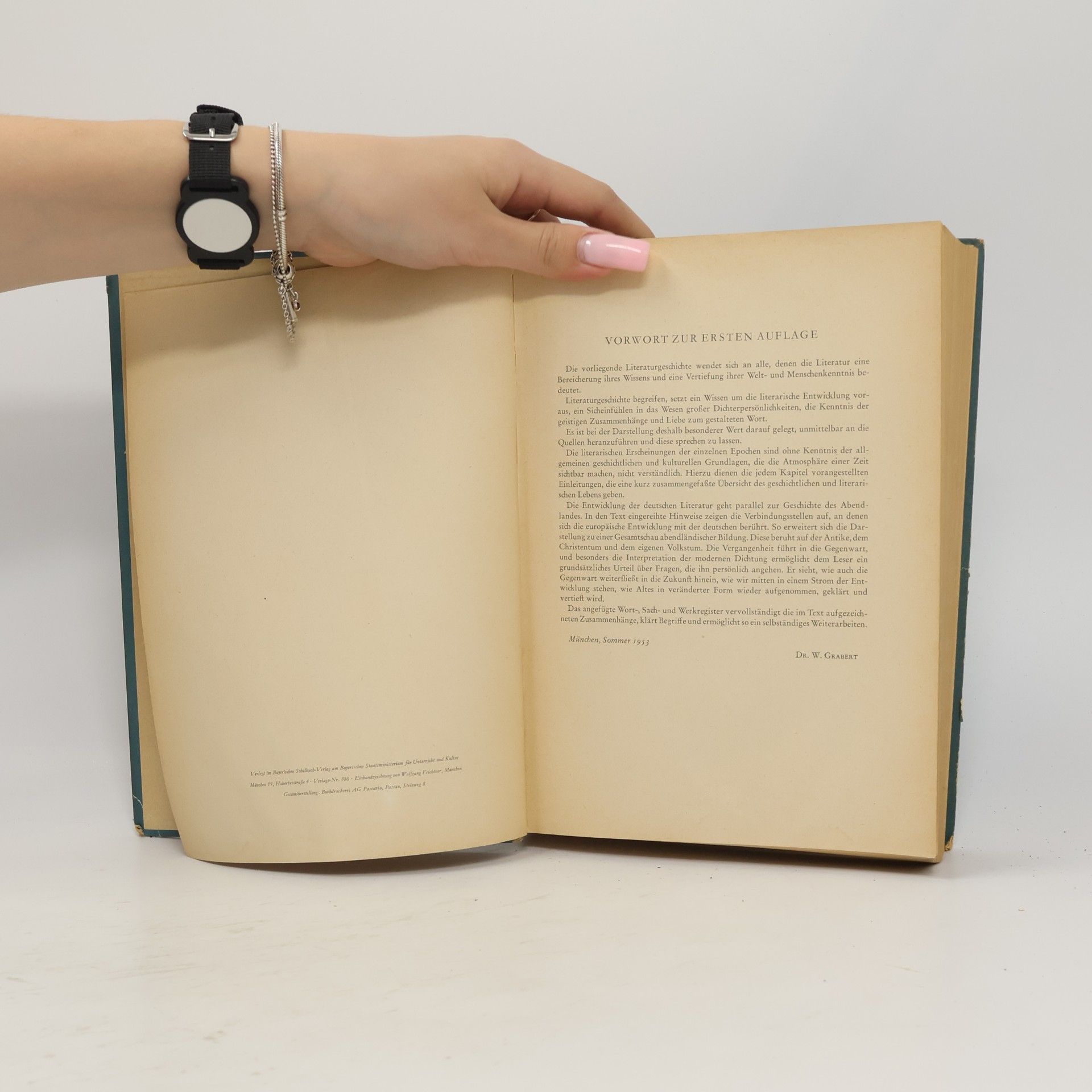W. Grabert Geschichte der deutschen Literatur