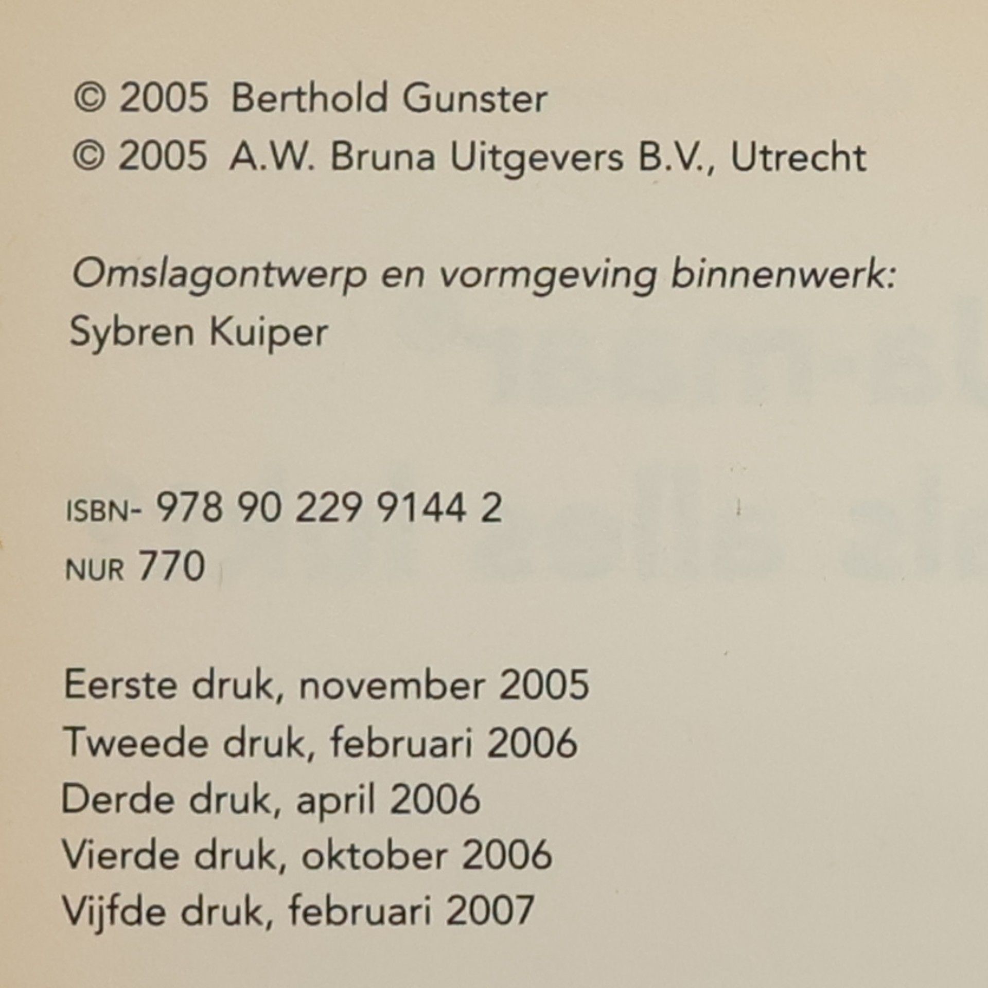 Berthold Gunster Ja-maar wat als alles lukt?