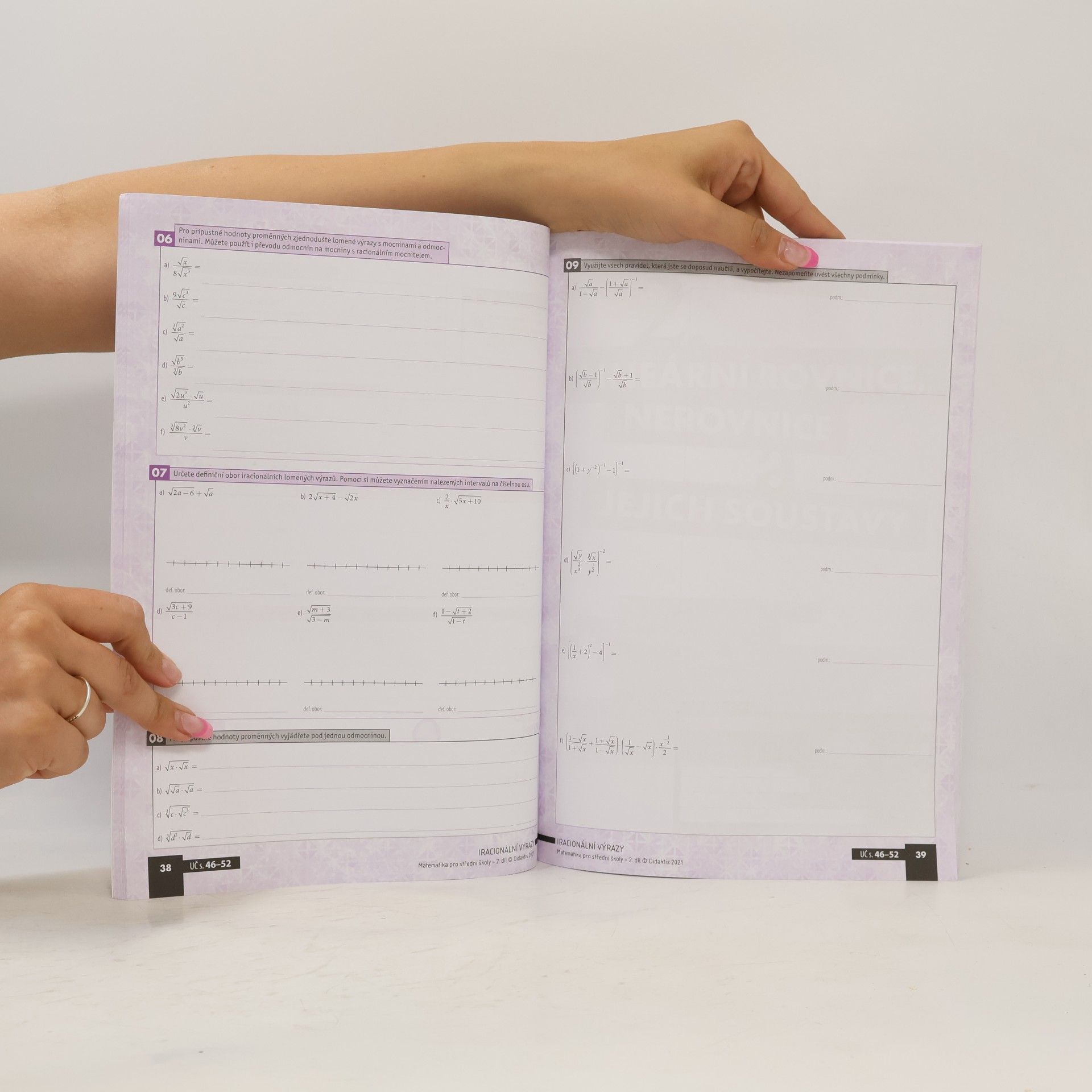 Various authors Matematika pro střední školy 2. díl : pracovní sešit