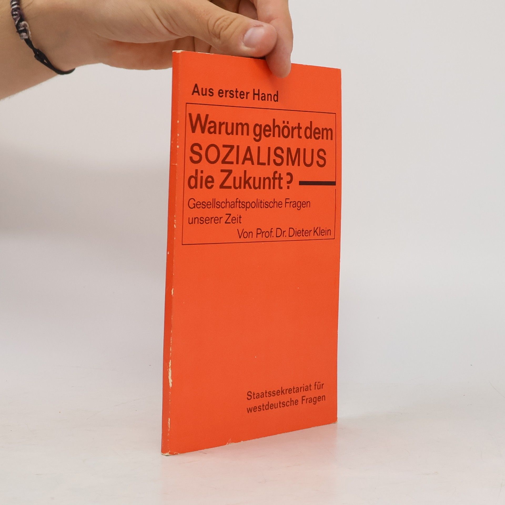 Dieter Klein Warum gehört dem Sozialismus die Zukunft?