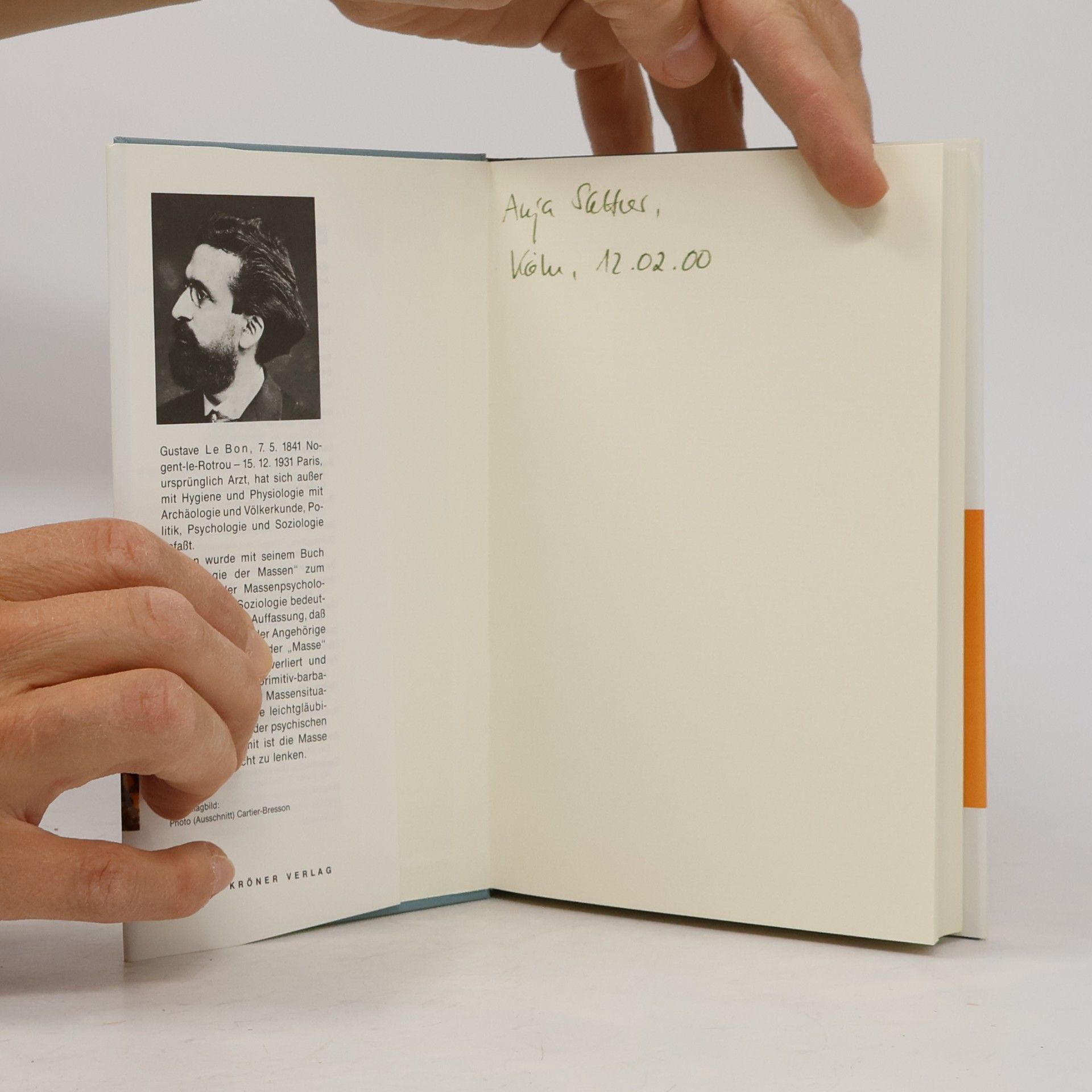 Gustave Le Bon Psychologie der Massen