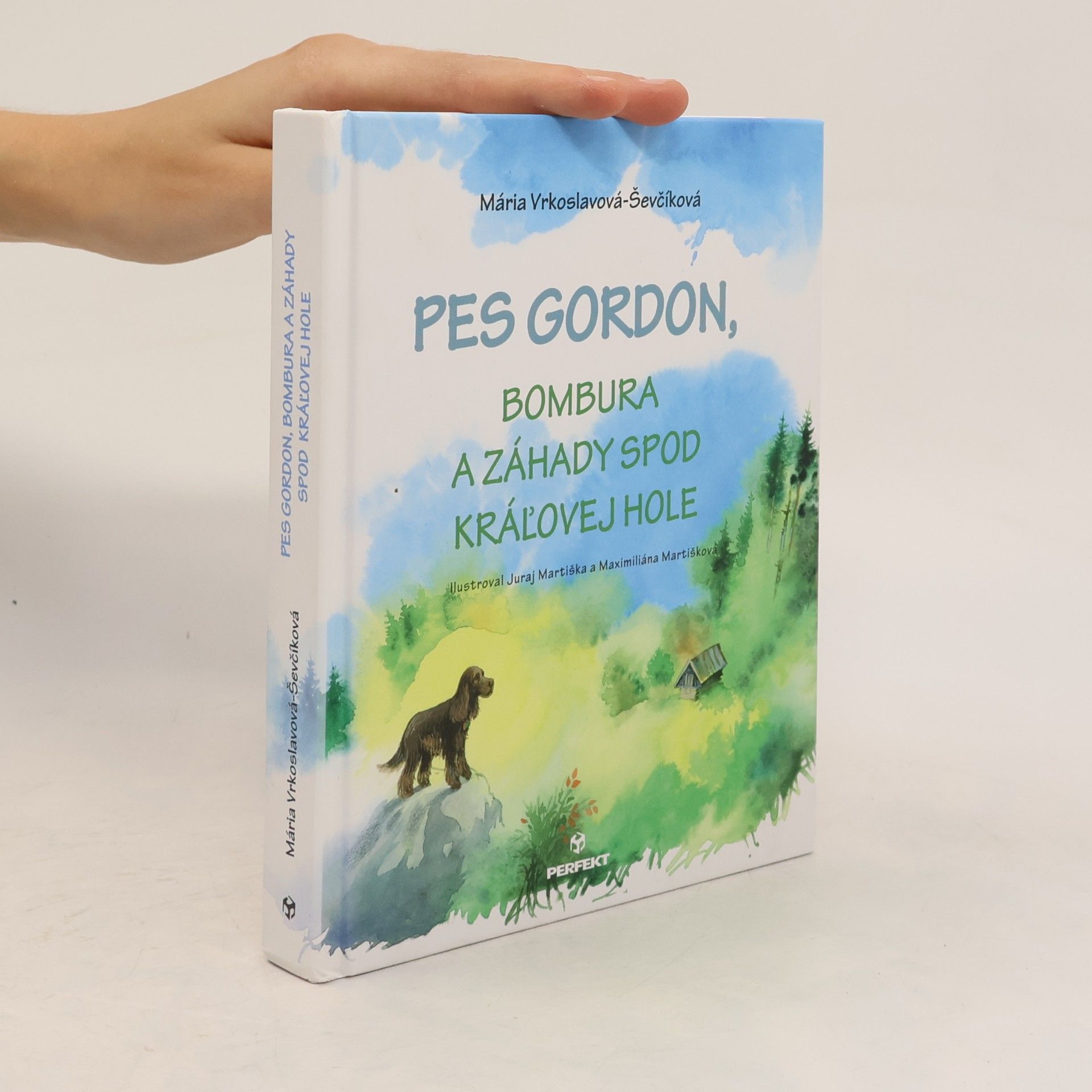 Mária Vrkoslavová Ševčíková Pes Gordon,Bombura a záhady spod kráľovej hole