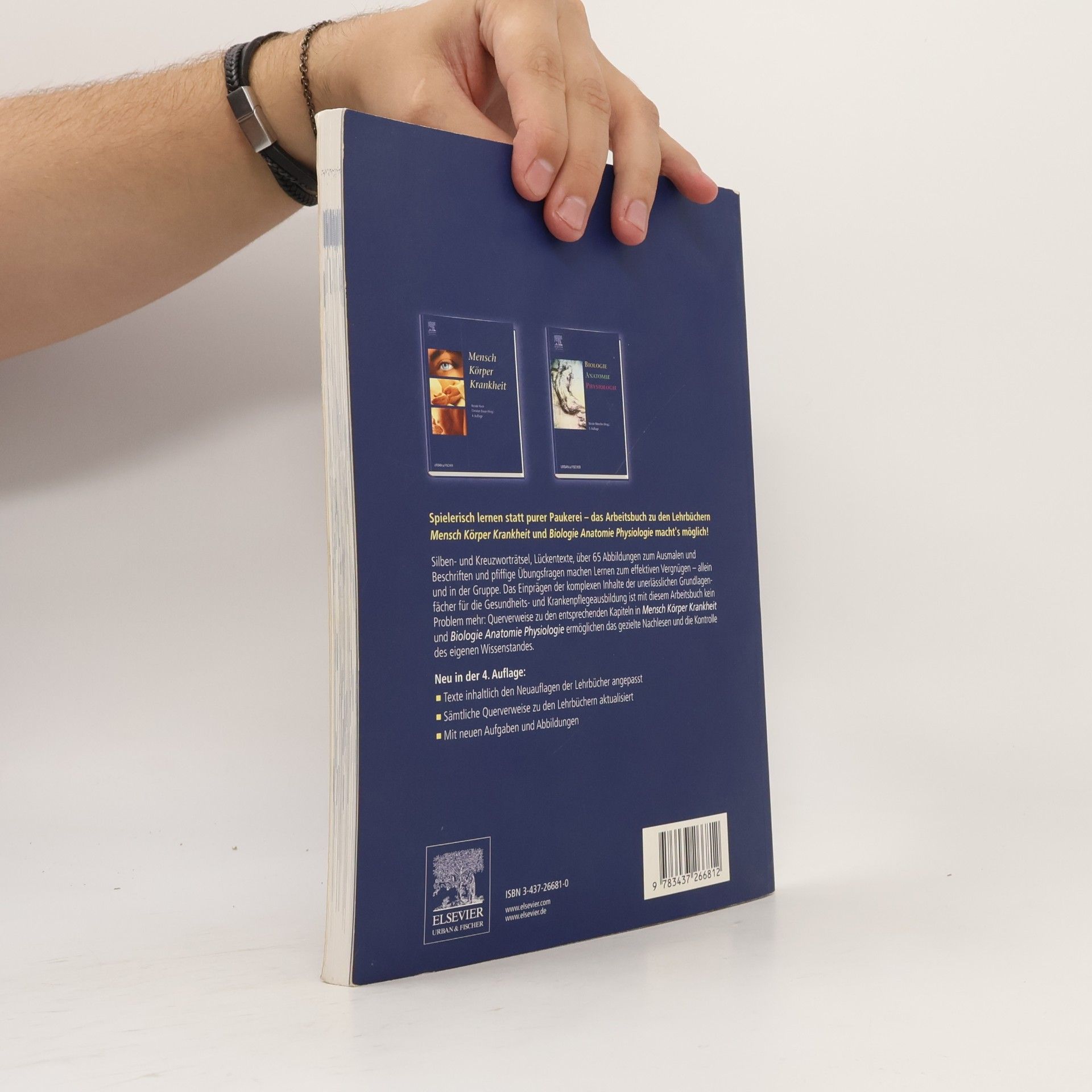 Barbara Groos Arbeitsbuch Mensch, Körper, Krankheit - Biologie, Anatomie, Physiologie