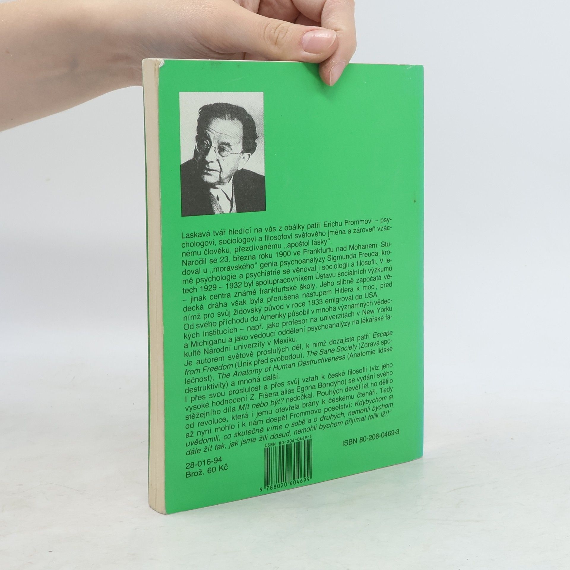 Erich Fromm Mít nebo být?