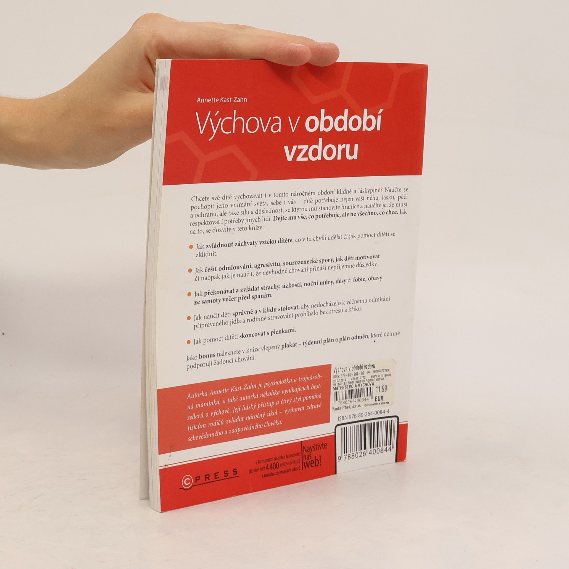 Annette Kast-Zahn Výchova v období vzdoru