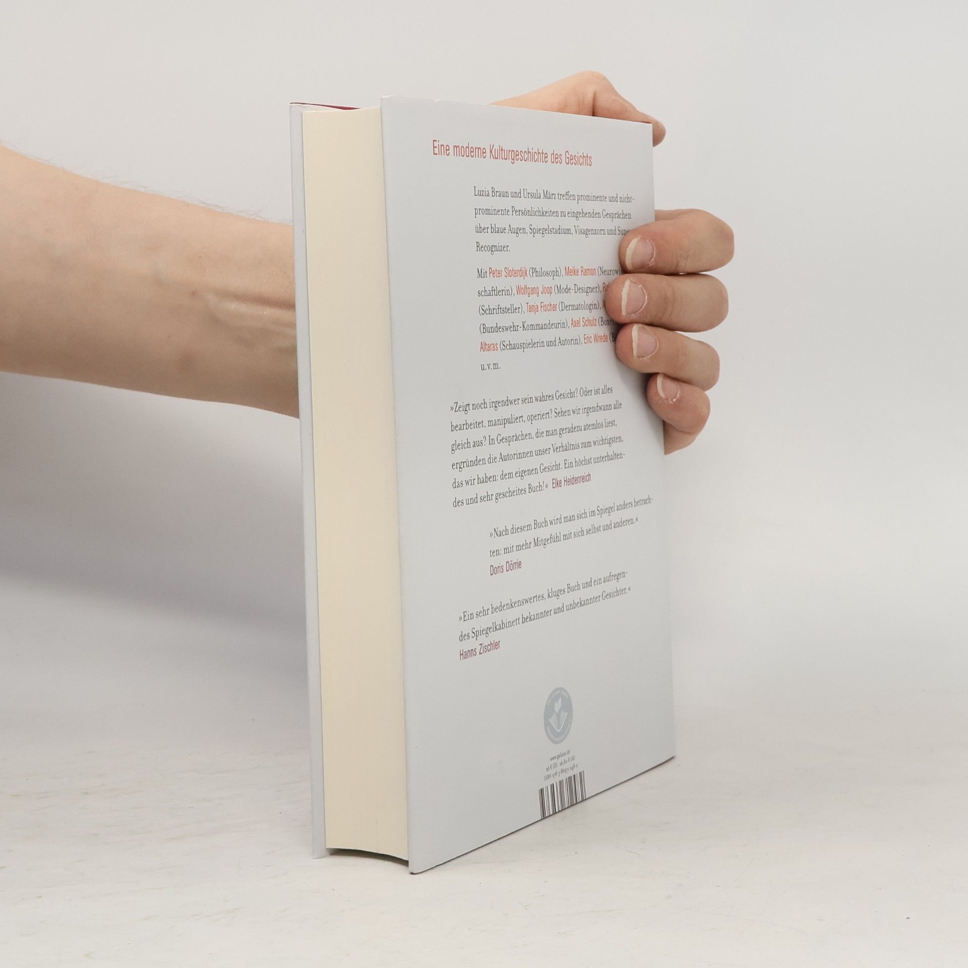 Luzia Braun Sich sehen. Gespräche über das Gesicht