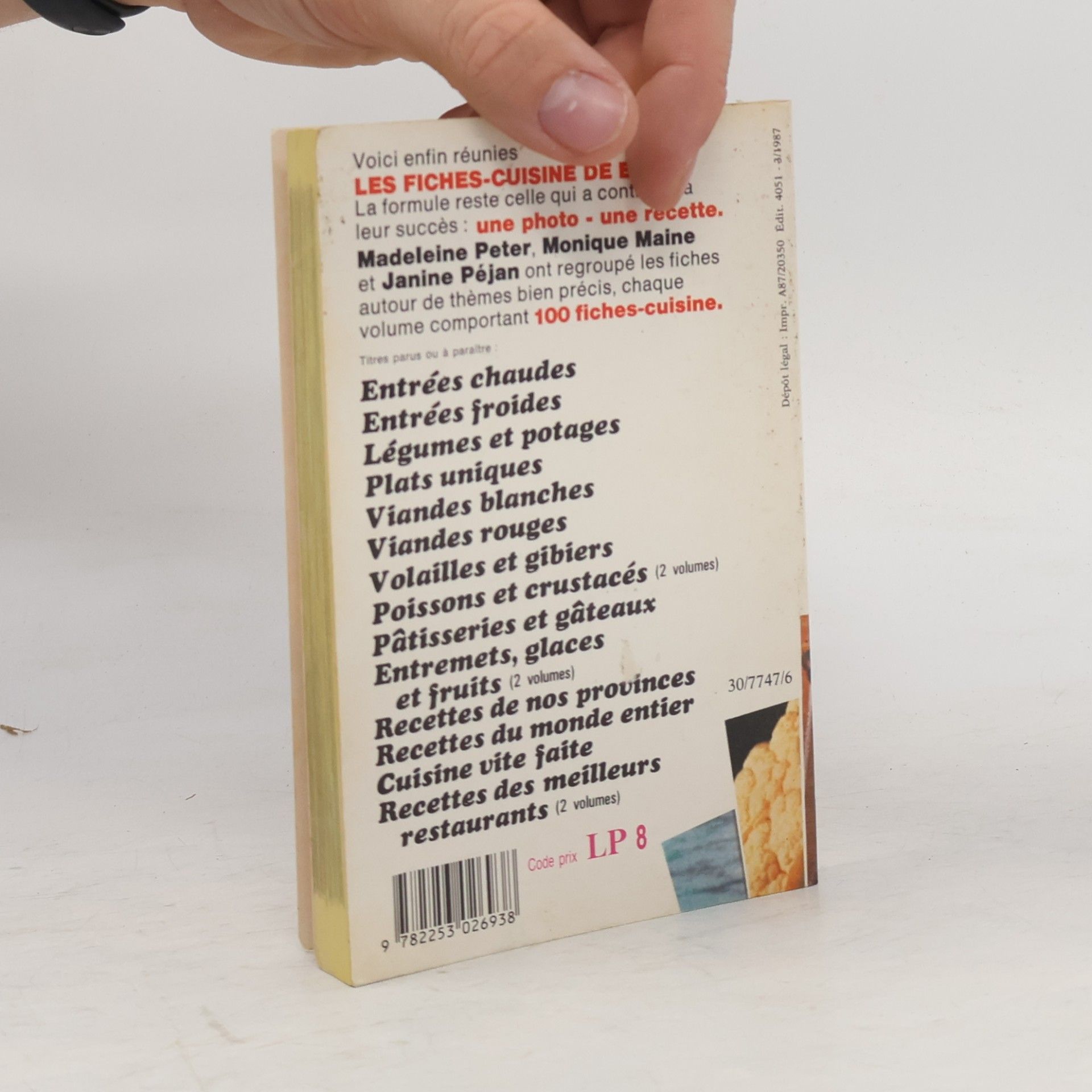 Monique Maine Fiches cuisine elle