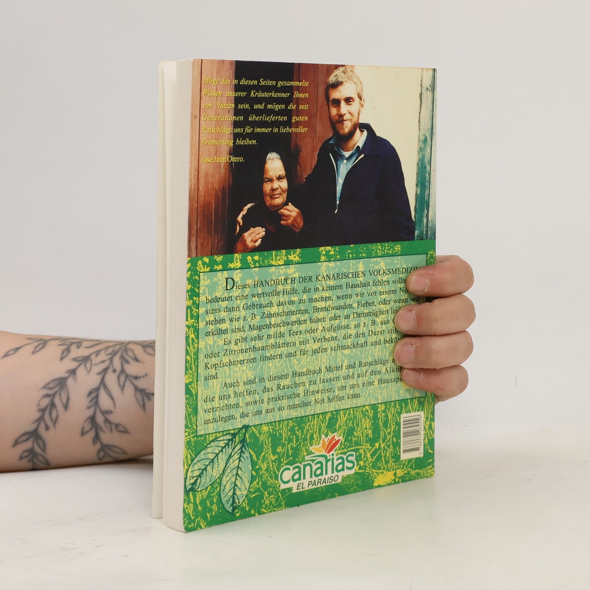 José Jaén Handbuch der Kanarischen Volksmedizin